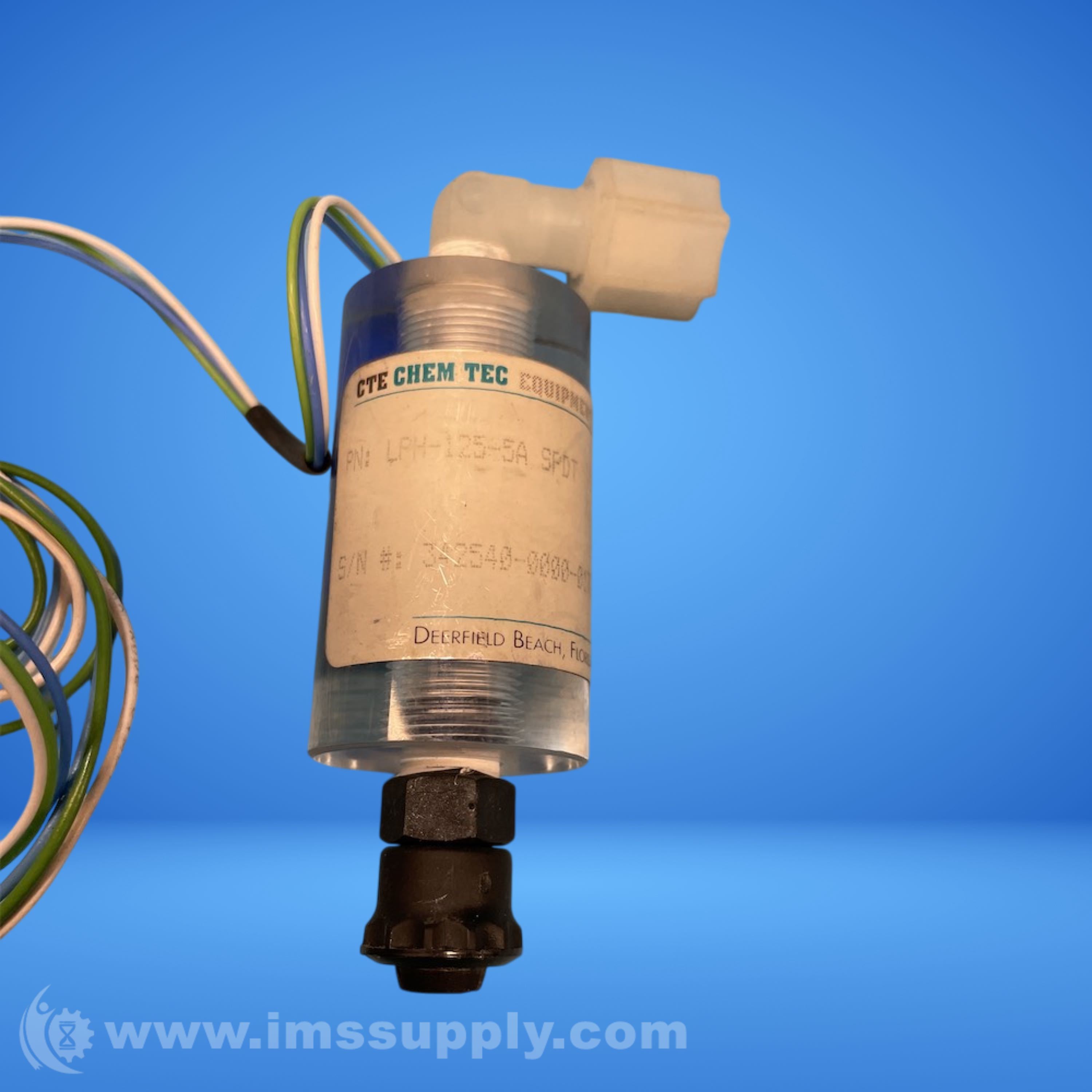 ChemTec Equipment Company, Inc. LPH-125-5A-SPDT Flow Monitor - IMS Supply