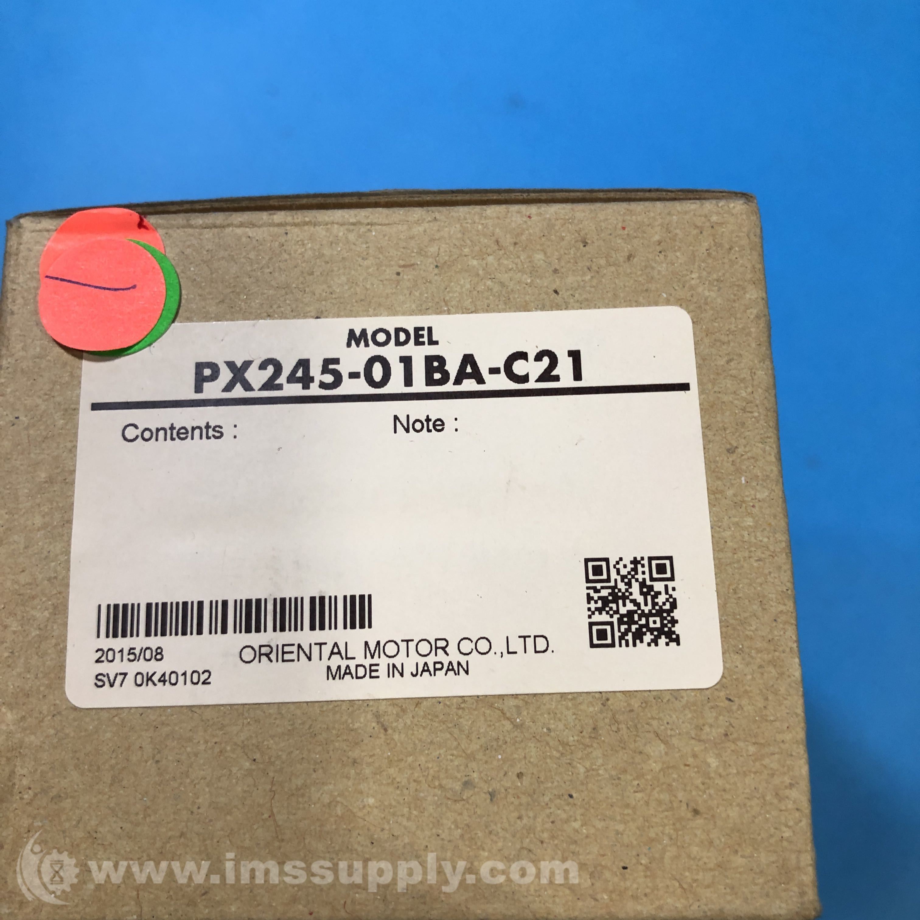 Oriental Motor PX245-01BA-C21 Stepping Motor - IMS Supply