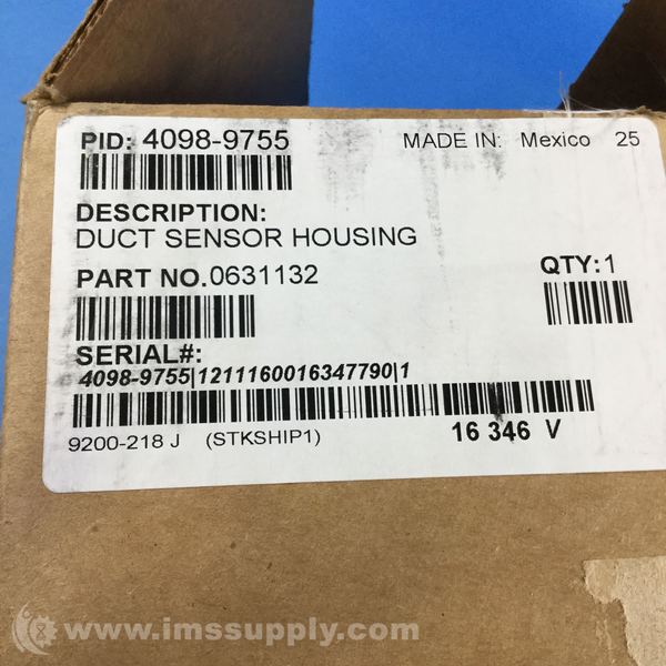 Simplex 4098-9755 Duct Sensor - Brand New, Sealed - Same Day Shipping!