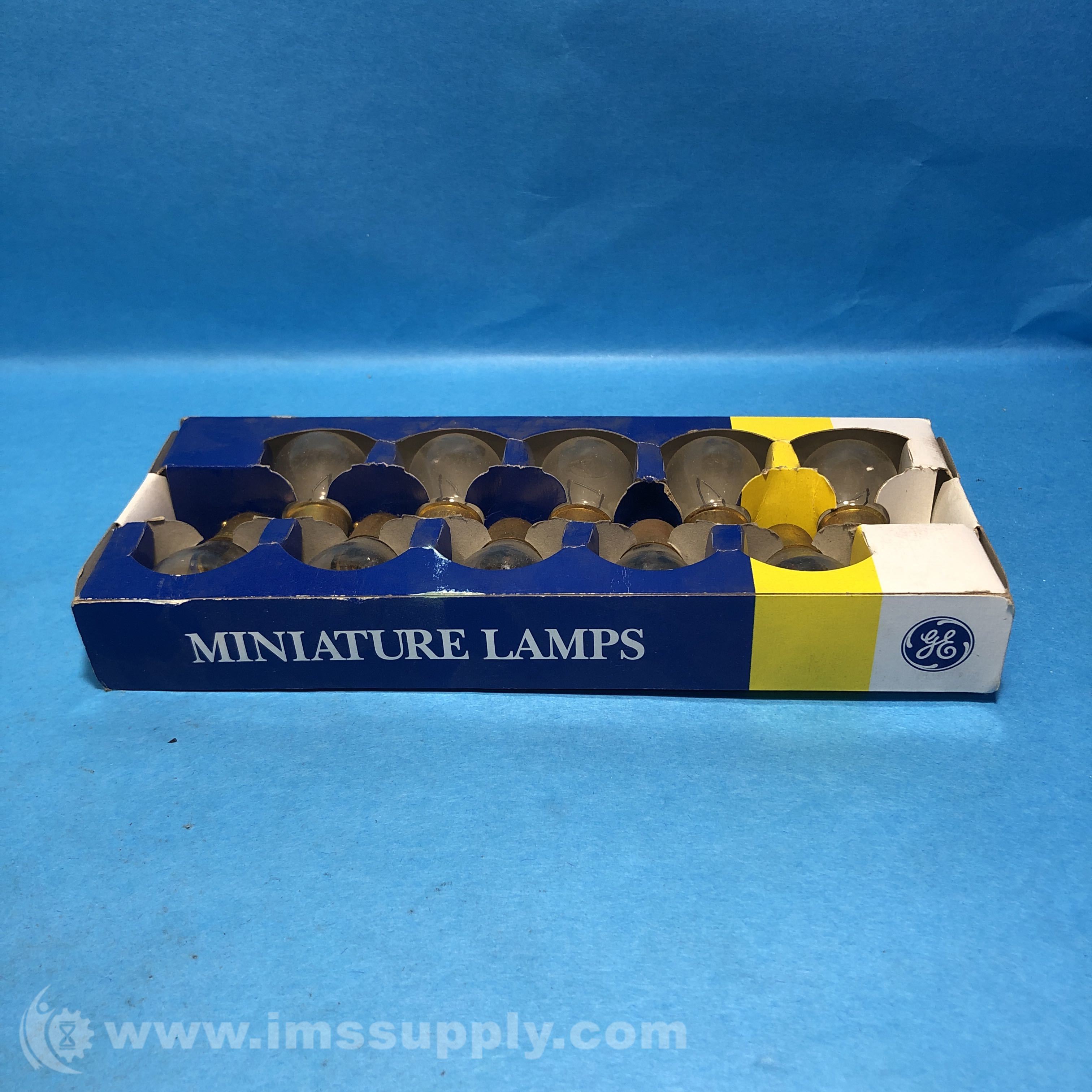 Ge Lighting 1076 Pack of 10 Miniature Lamps, 23W, S8, 13V - IMS Supply