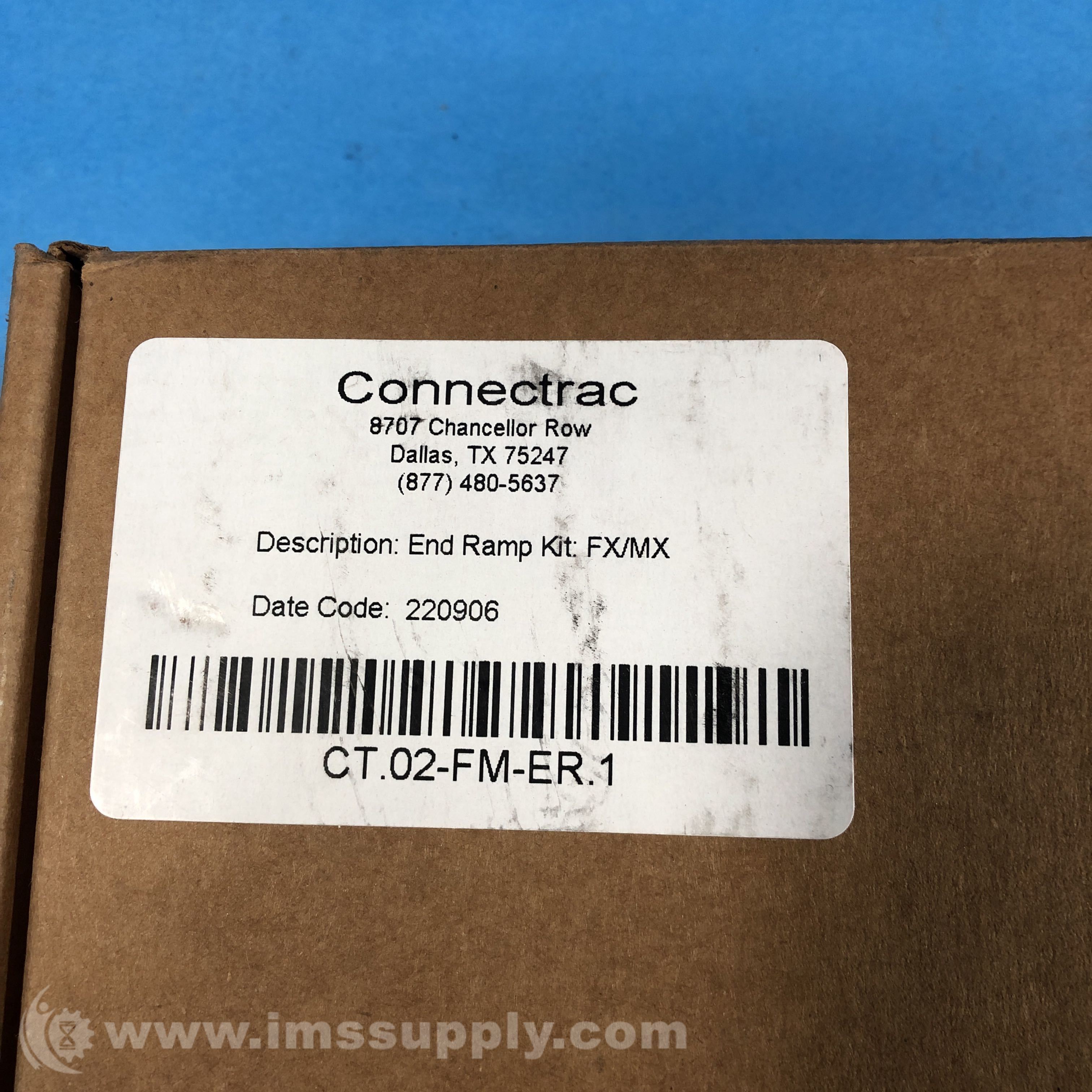 Connectrac CT.02-FM-ER.1 End Ramp Kit FX/MX - IMS Supply
