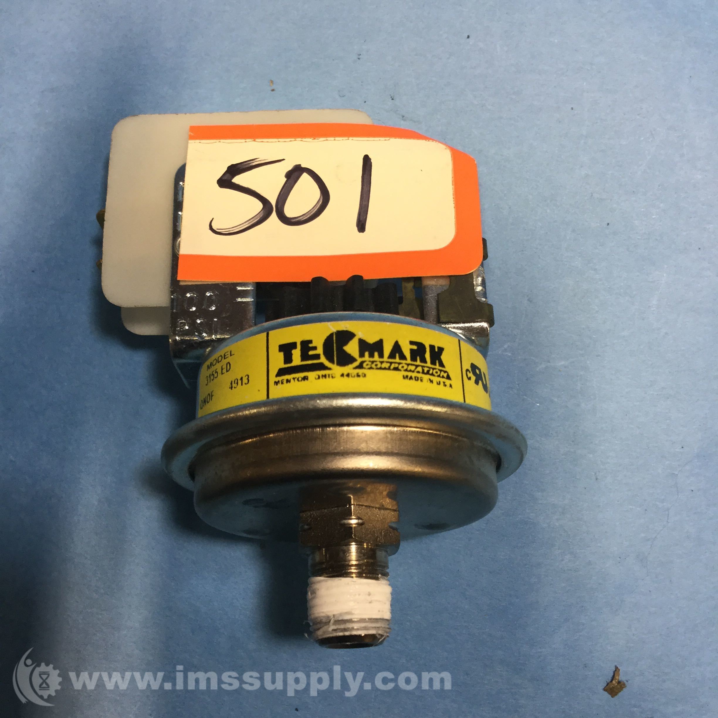Tecmark Corp 3155-ED Pressure Switch - IMS Supply