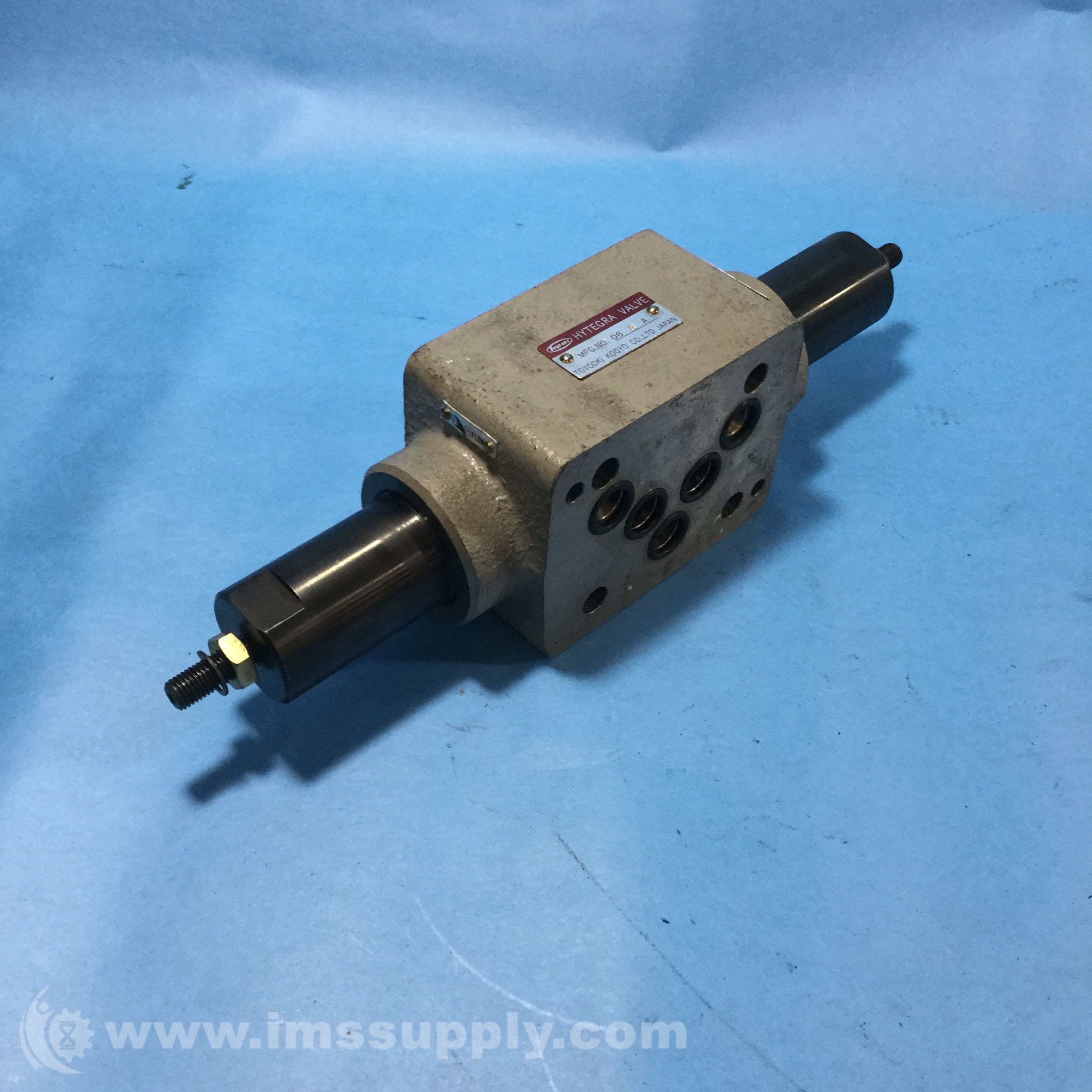 Toyo-Oki HKF3H-W-Y-80K-03 Hytegra Valve - IMS Supply