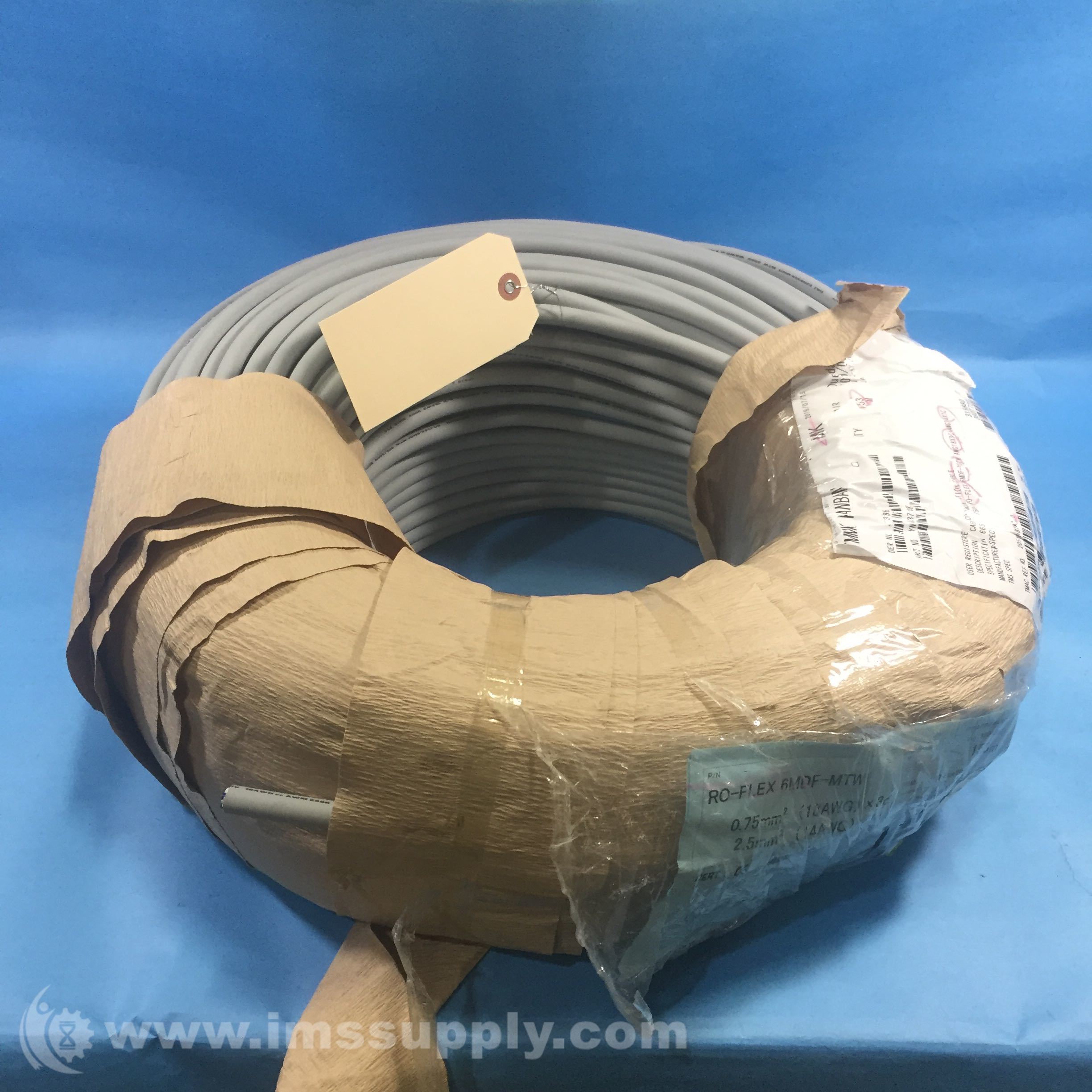 Nichigoh ROFLEX 6MNDFMTW Communication Cable, 153M IMS Supply