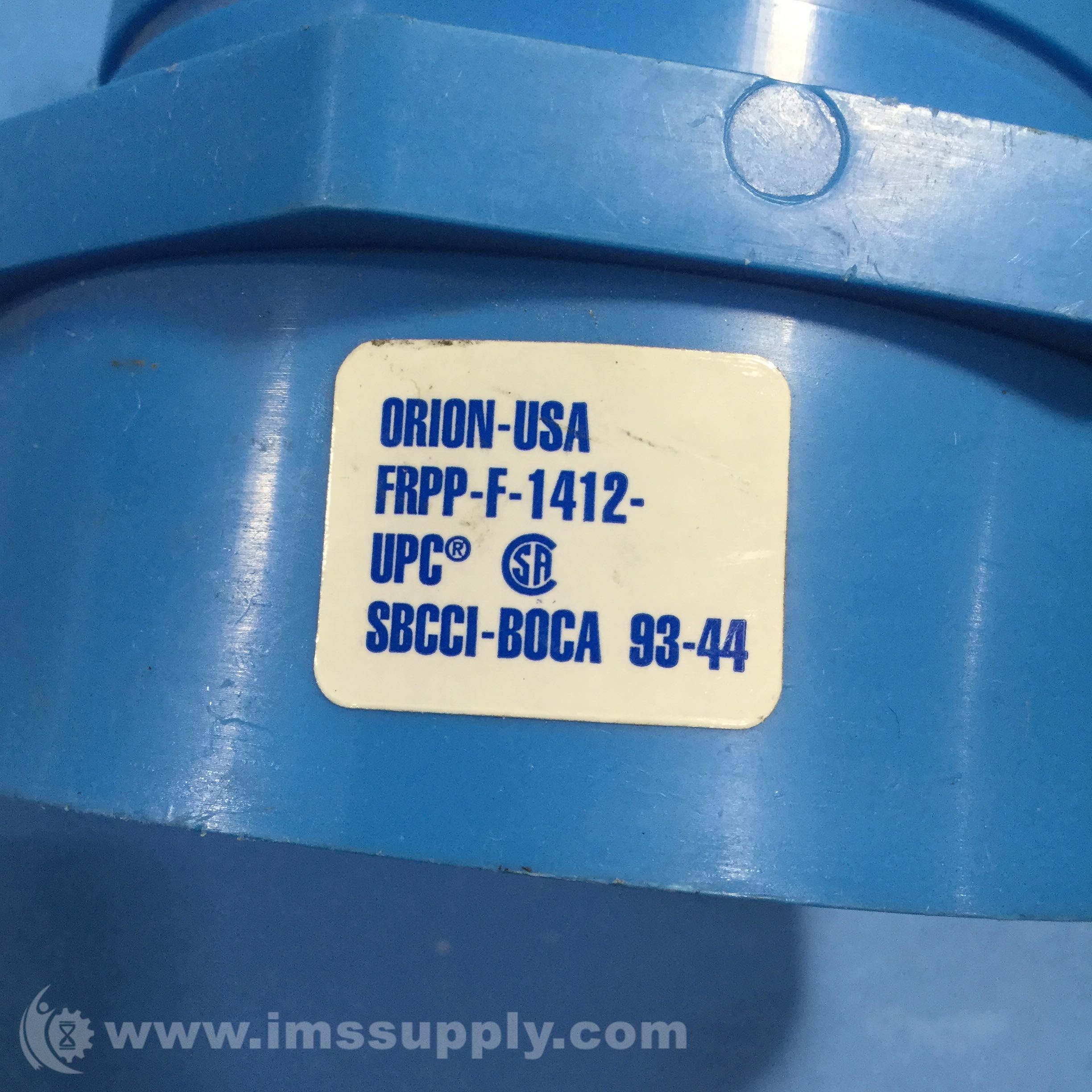 Orion Fittings IMS Supply