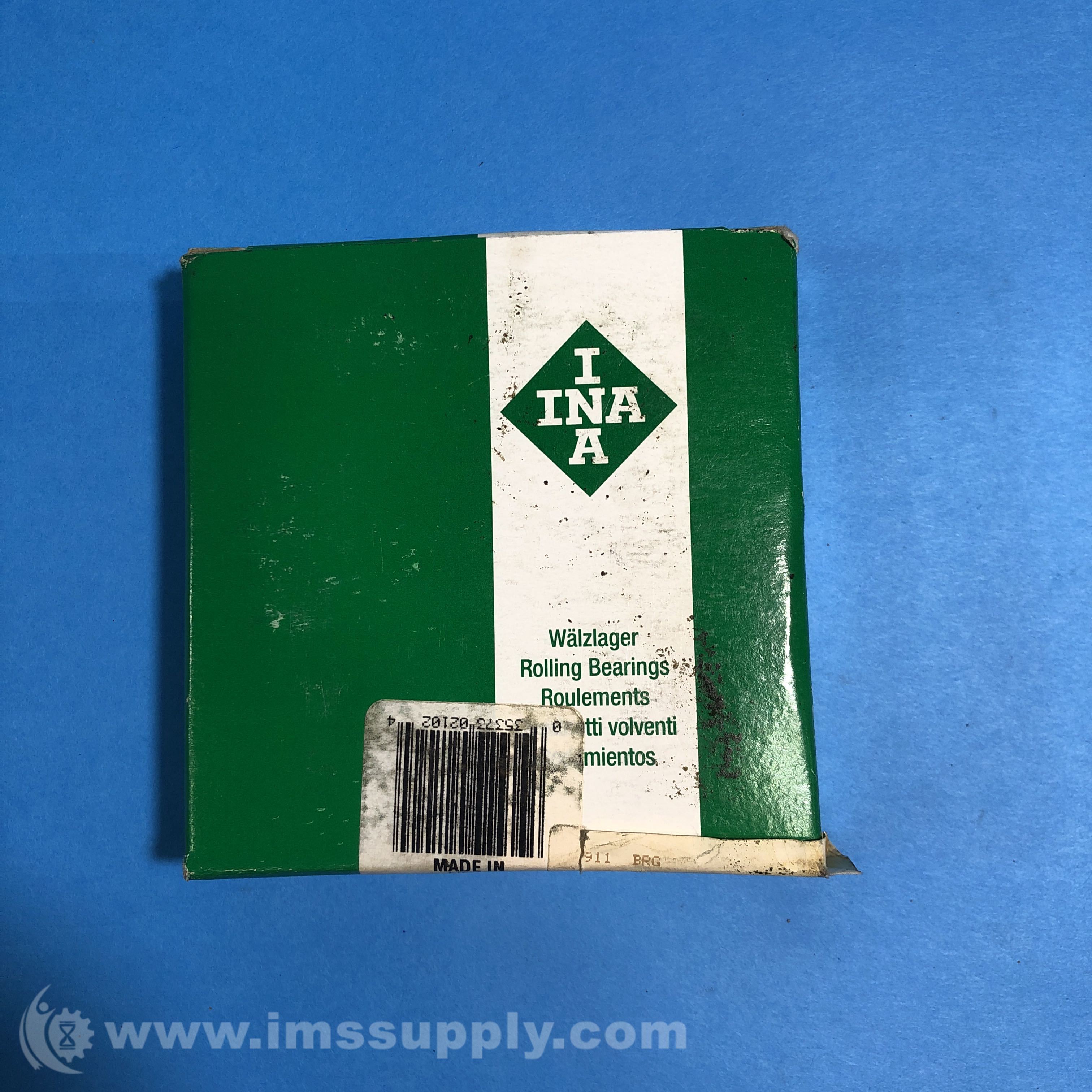 Ina 911 5911176 Ball Thrust Bearing IMS Supply