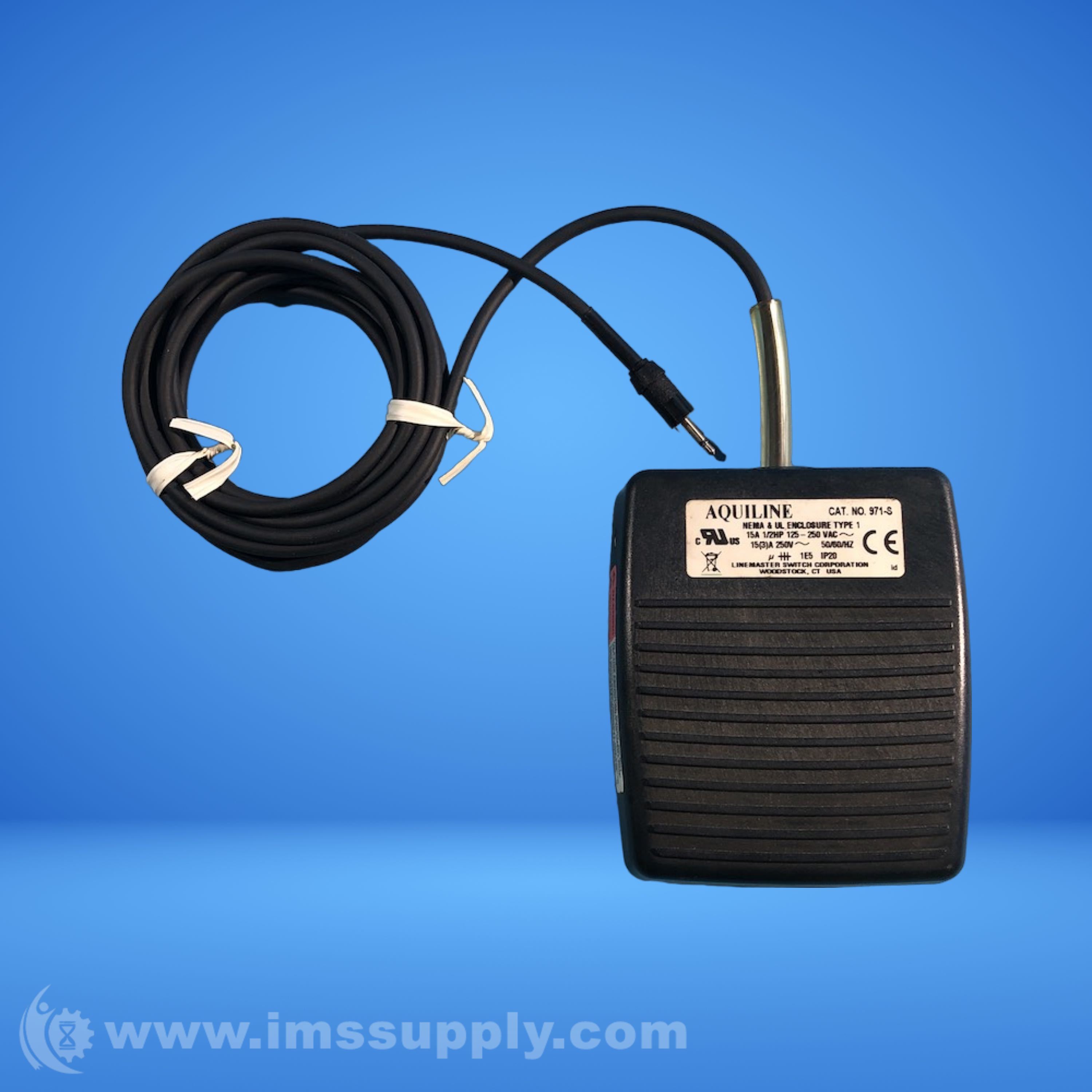 Linemaster 971S Aquiline Momentary Foot Switch IMS Supply