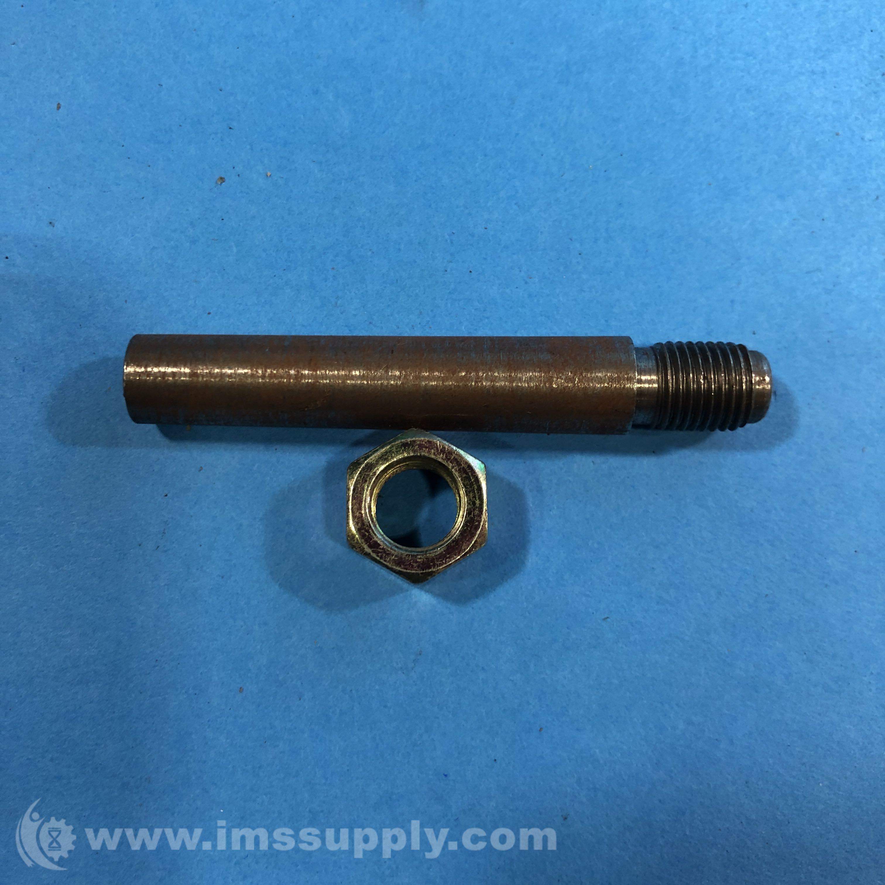 Set of 4 Partially Threaded Rods and Nuts - IMS Supply