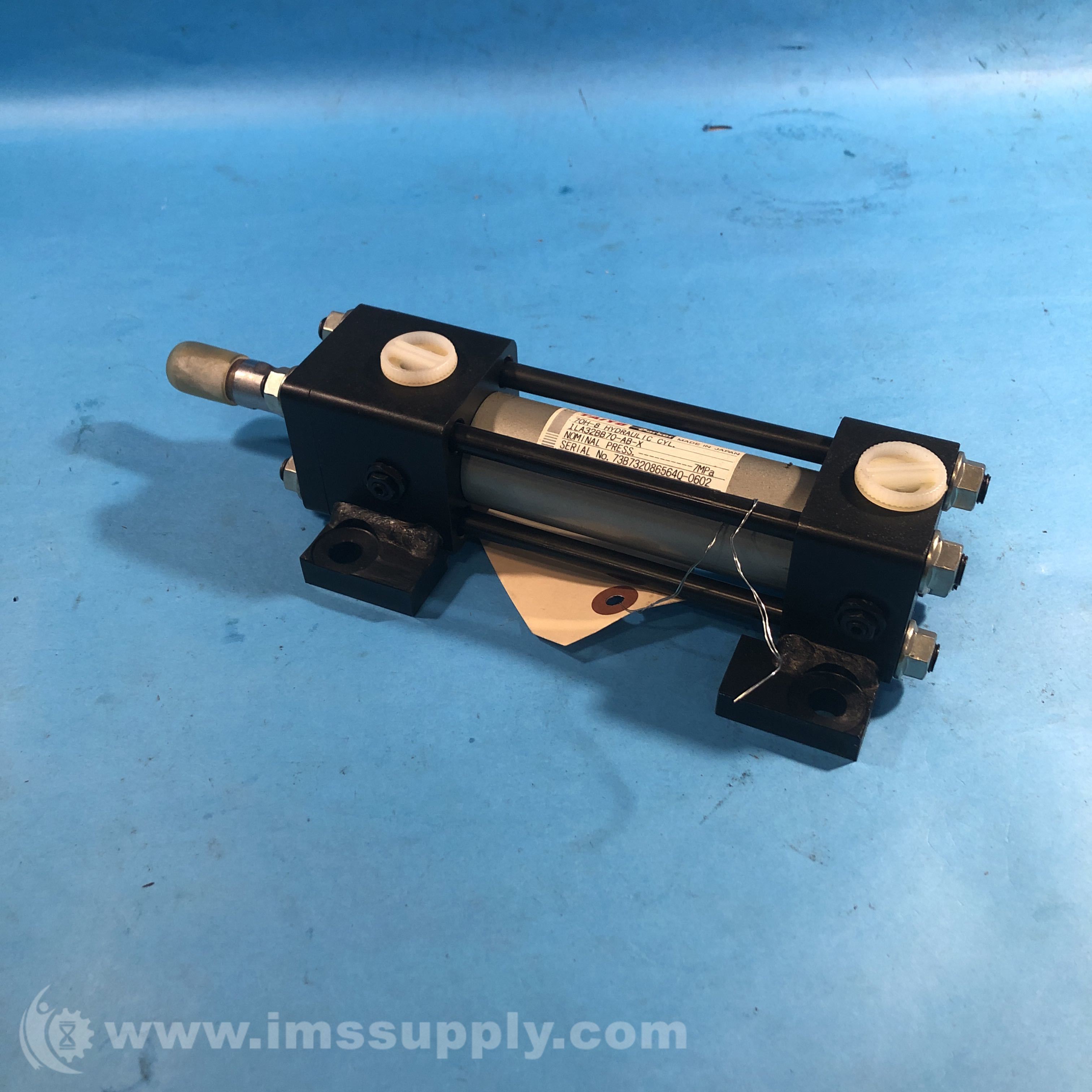 70H-8R1CA32BB400-ABCH2 TAIYO TAIYO ユアツシリンダ 70H-8R1CA32BB400-ABCH2 HBR1CA032 Taiyo 70H-8 1LA32BB70-AB-X Hydraulic Cylinder 7MPa - IMS Supply
