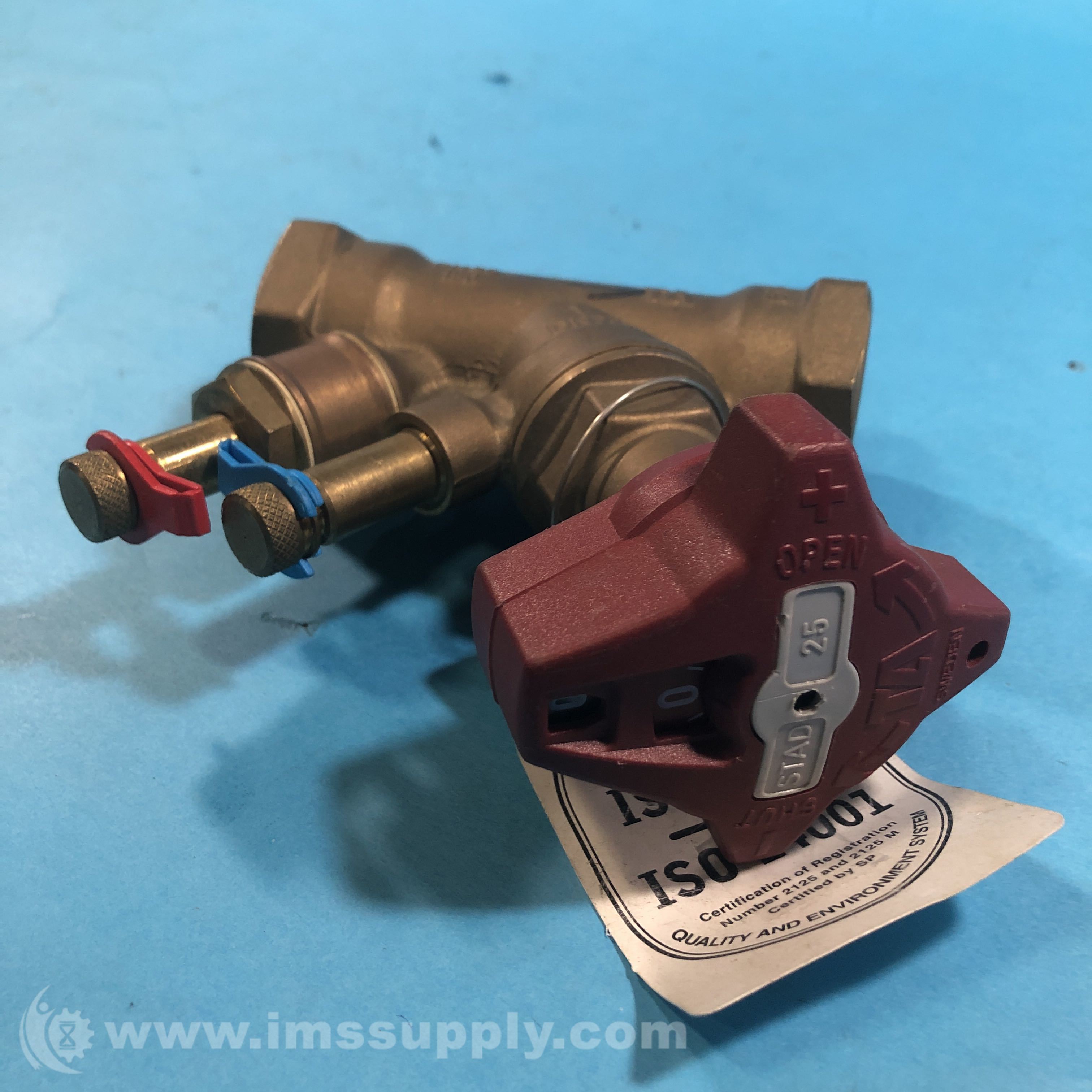 TA Hydronics STAD 25 Balancing Valve IMS Supply