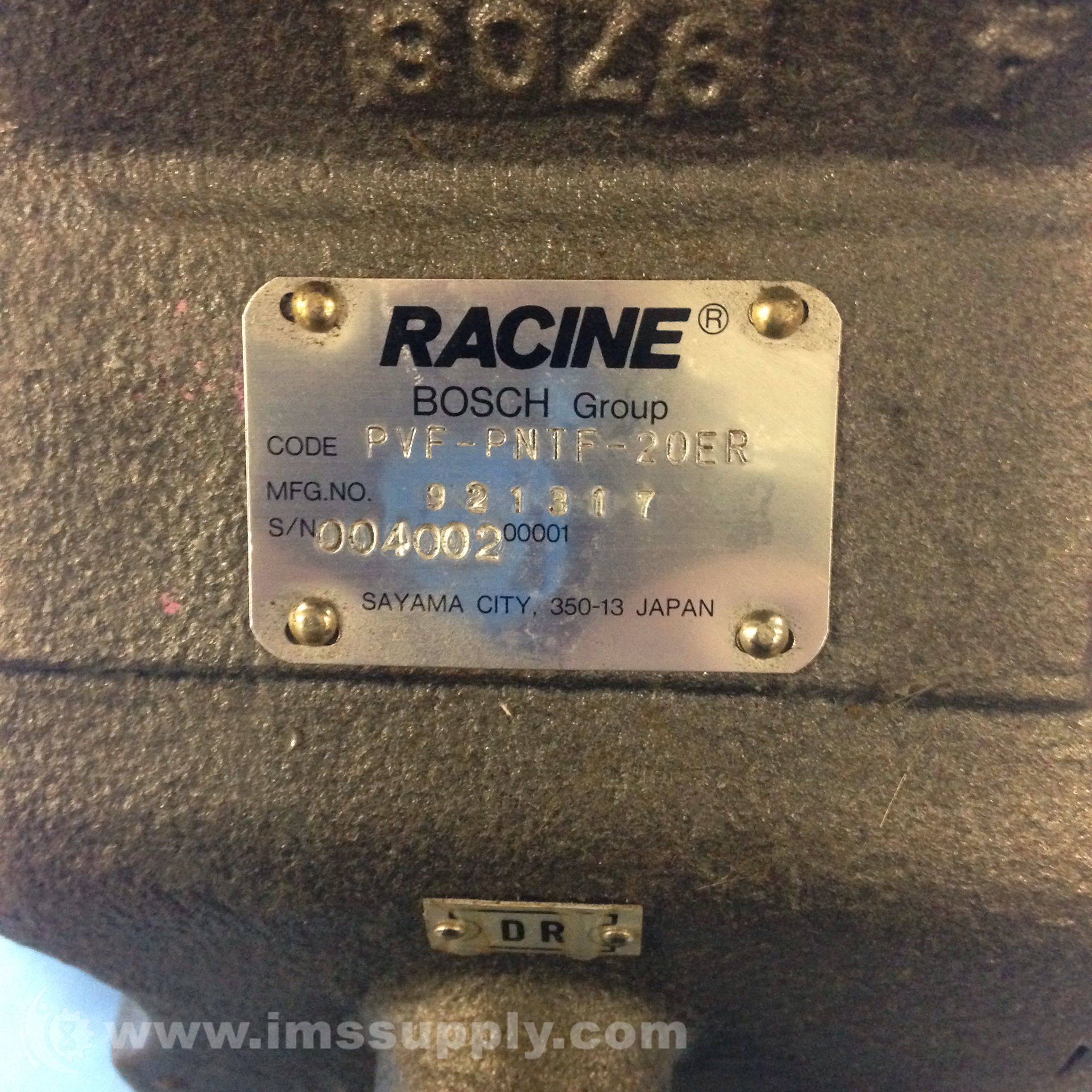 Racine PVFPNTF20ER Hydraulic Pump IMS Supply