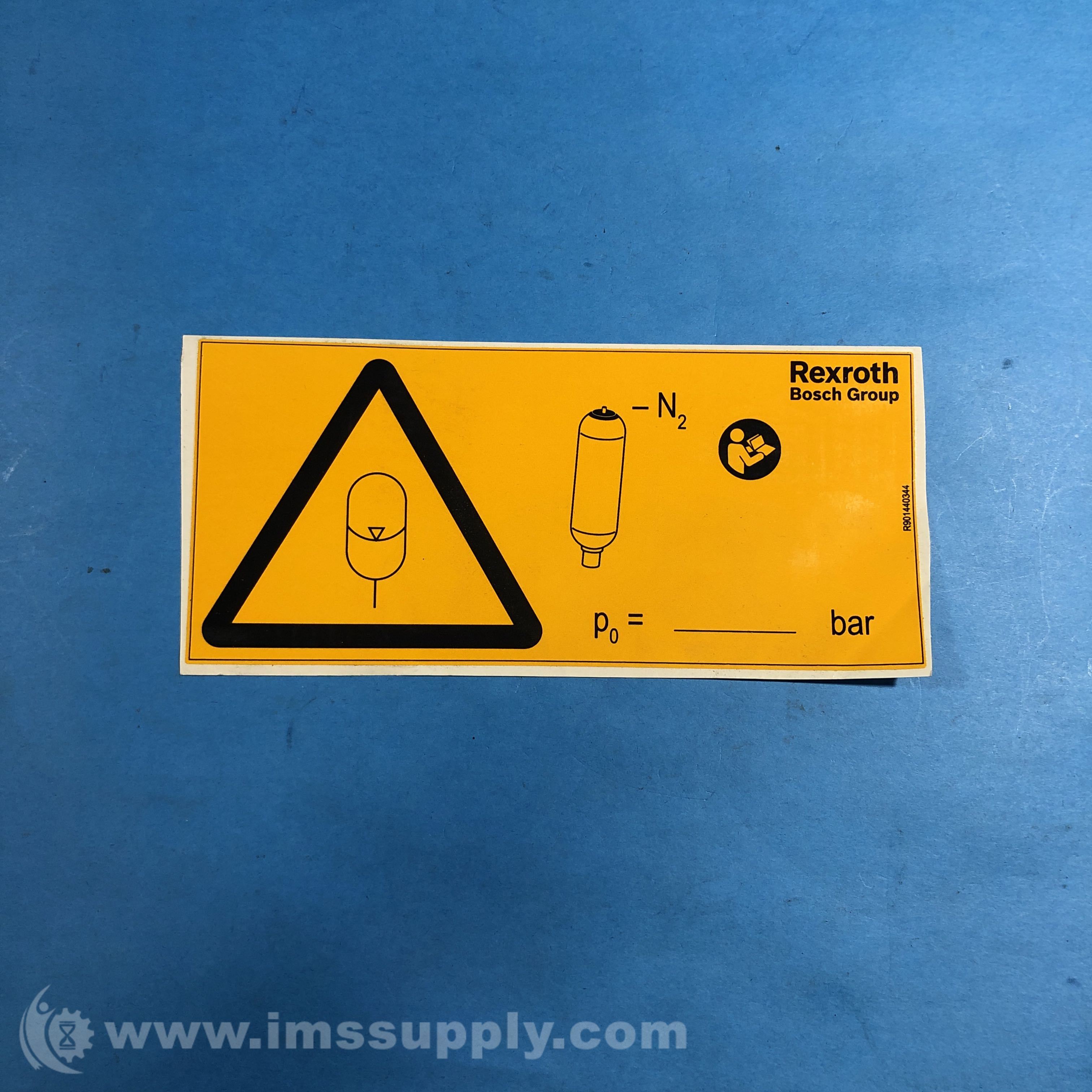 Rexroth R901440344 - IMS Supply