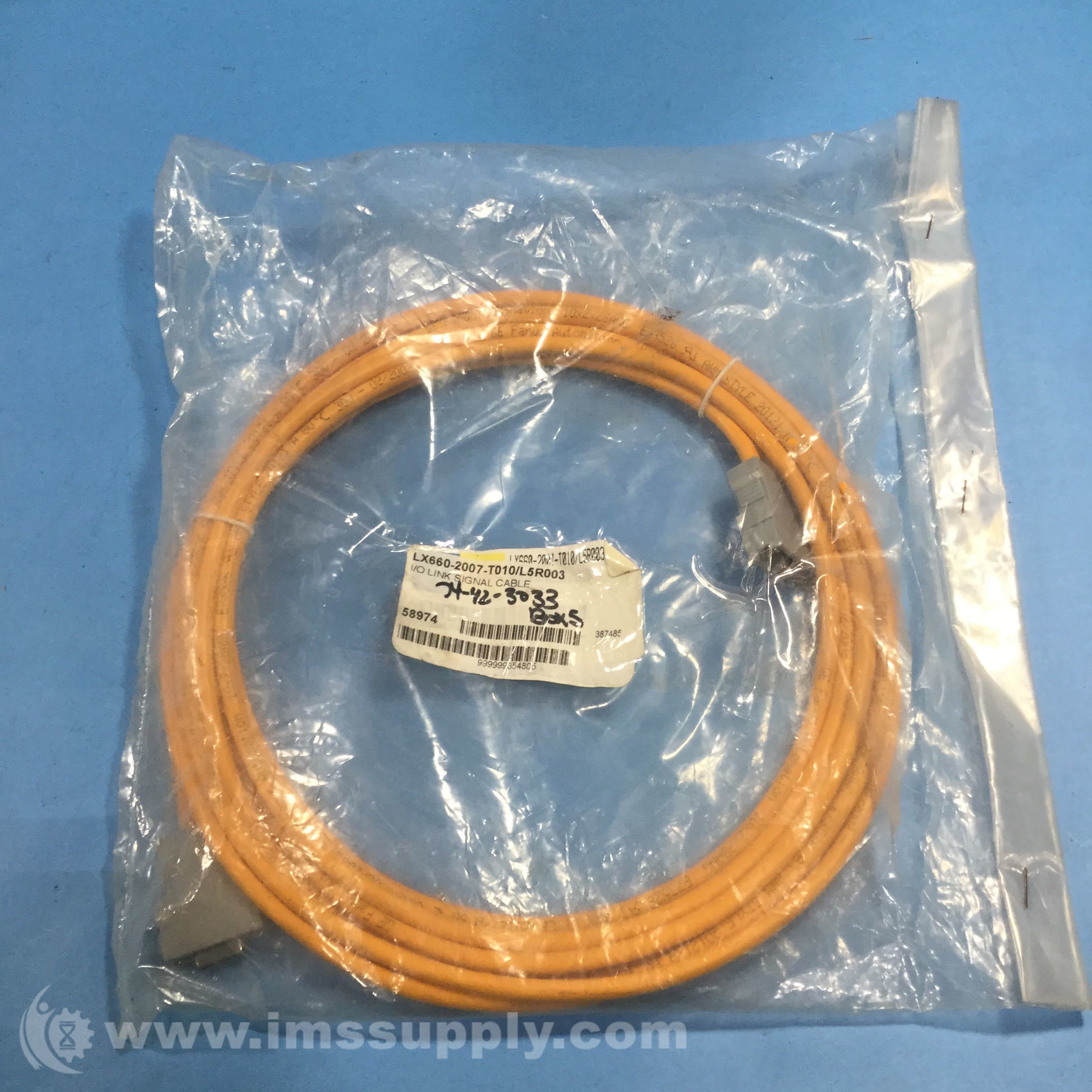 Fanuc LX660-2007-T010/L5R003 I/O Link Signal Cable - IMS Supply