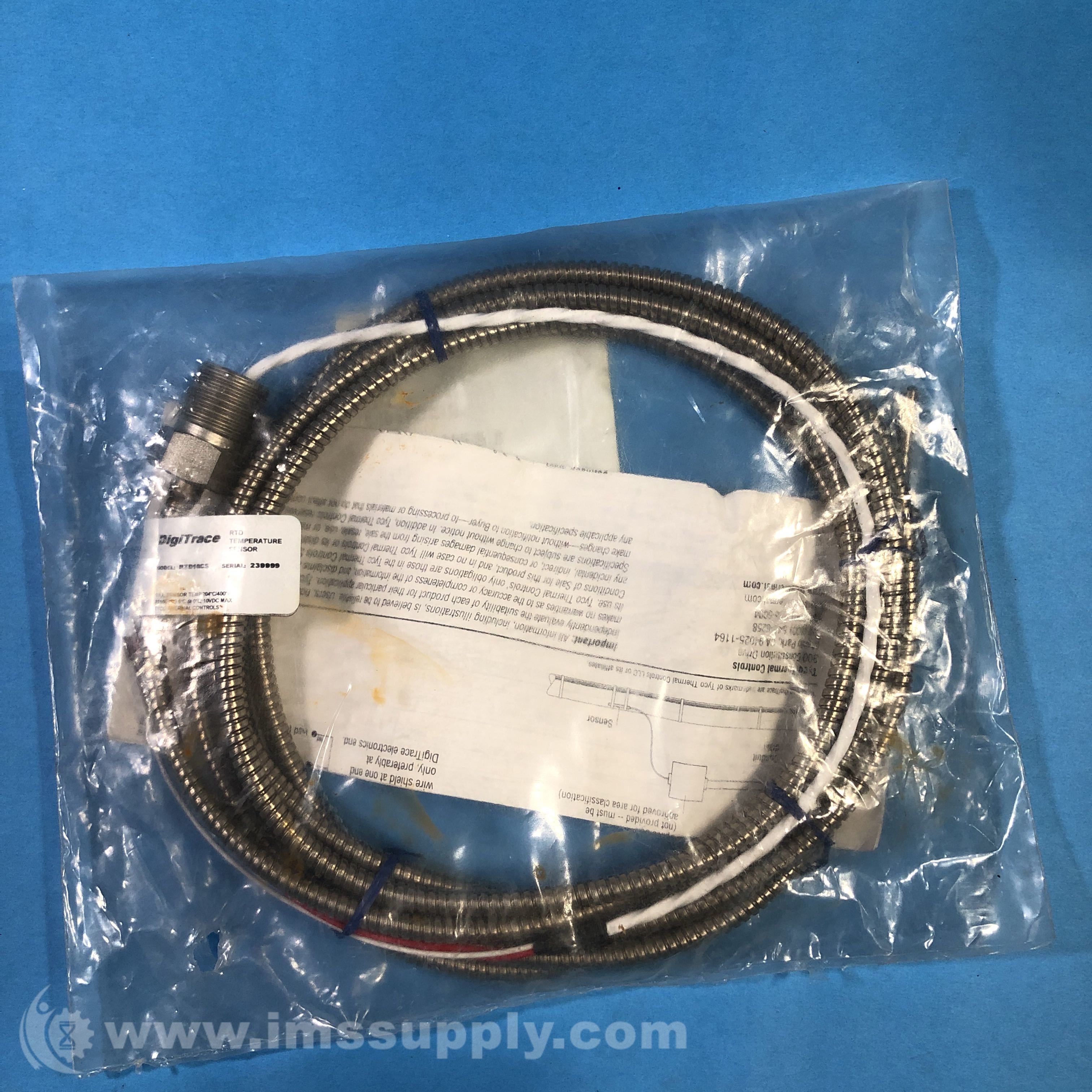 Digitrace RTD10CS RTD Temperature Sensors - IMS Supply