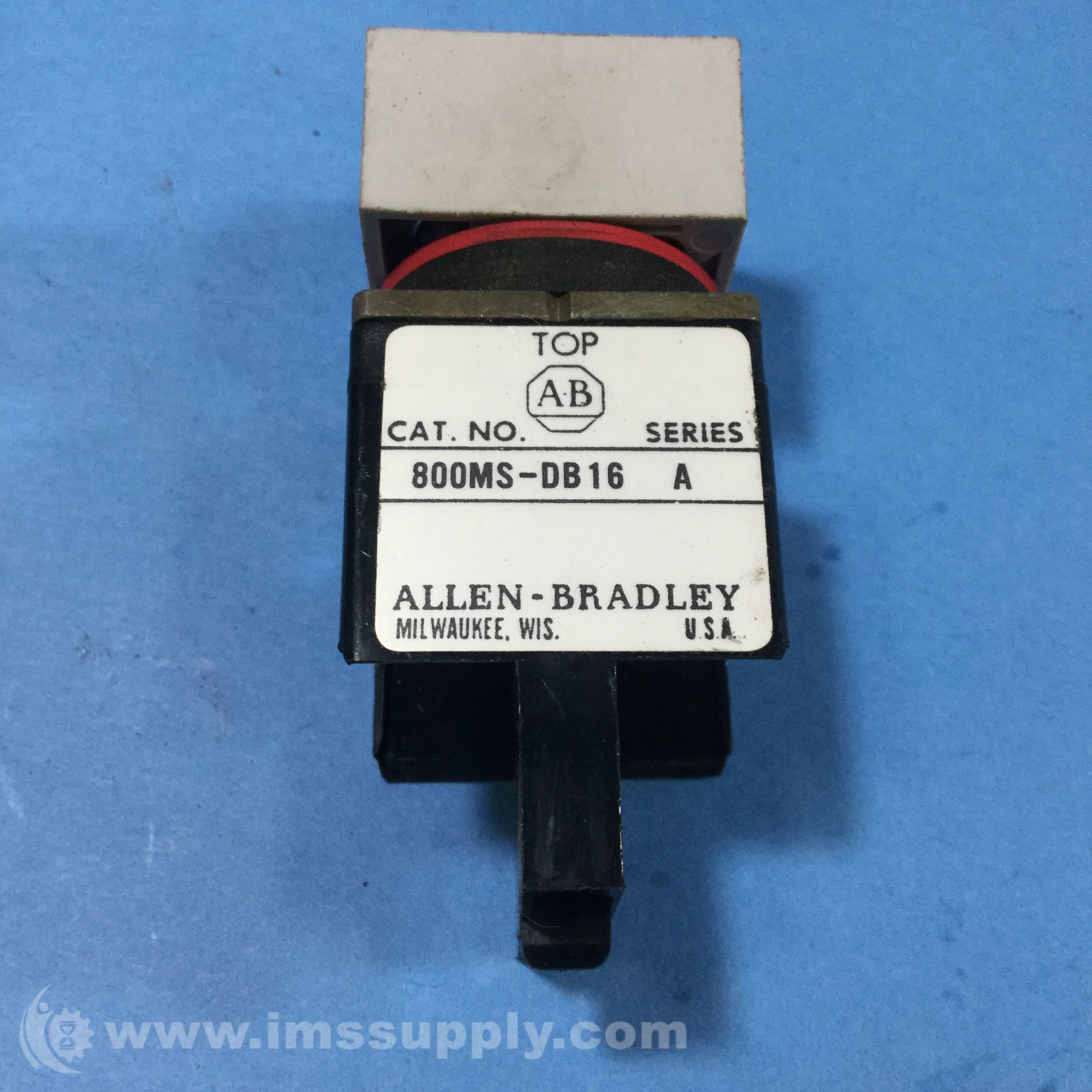Allen Bradley 800MS-DB16 Push Button Switch Operator - IMS Supply