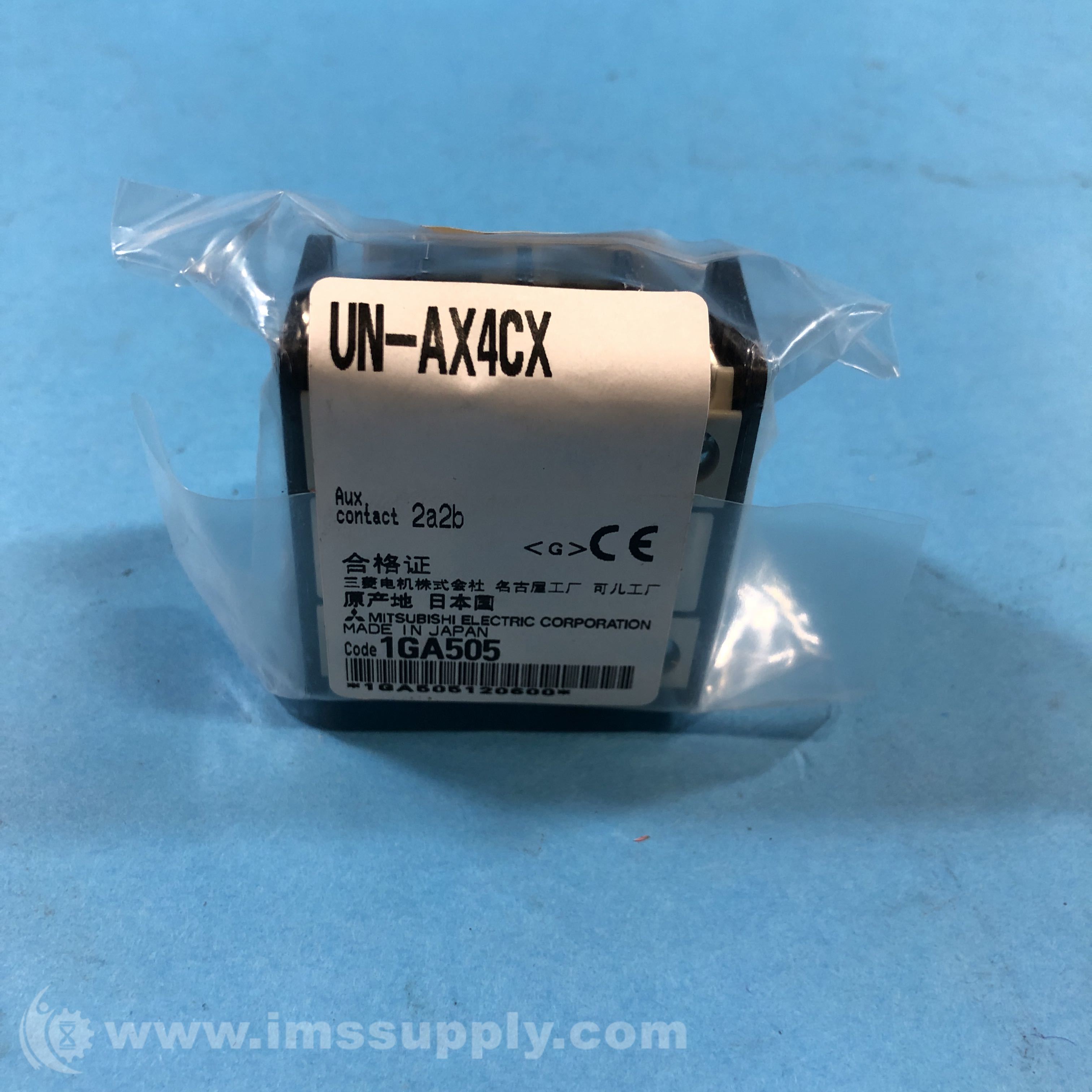 Mitsubishi UN-AX4CX Auxiliary Contact - IMS Supply