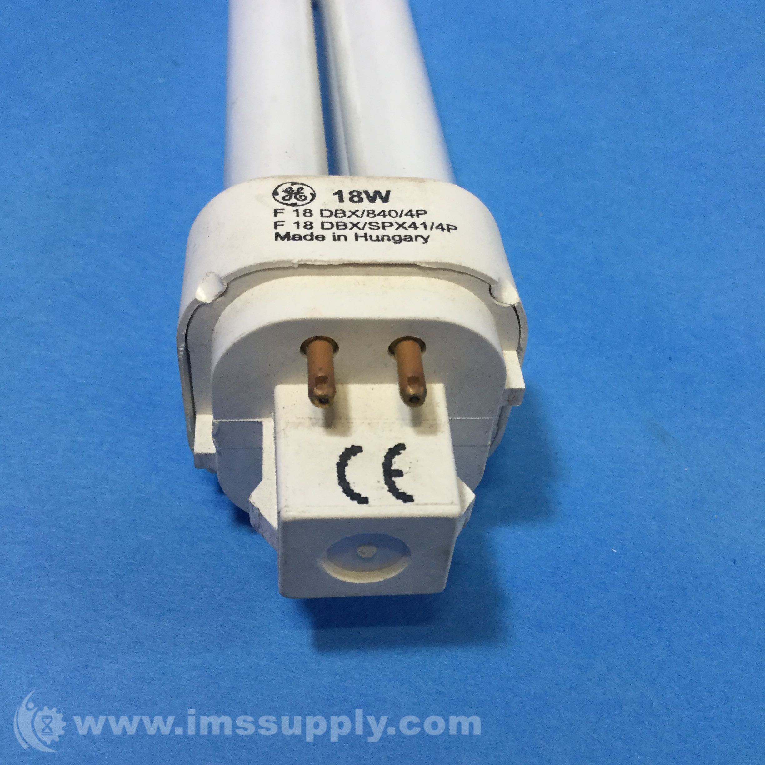 General Electric F18 DBX/840/4P Compact Fluorescent 18 Watts - IMS