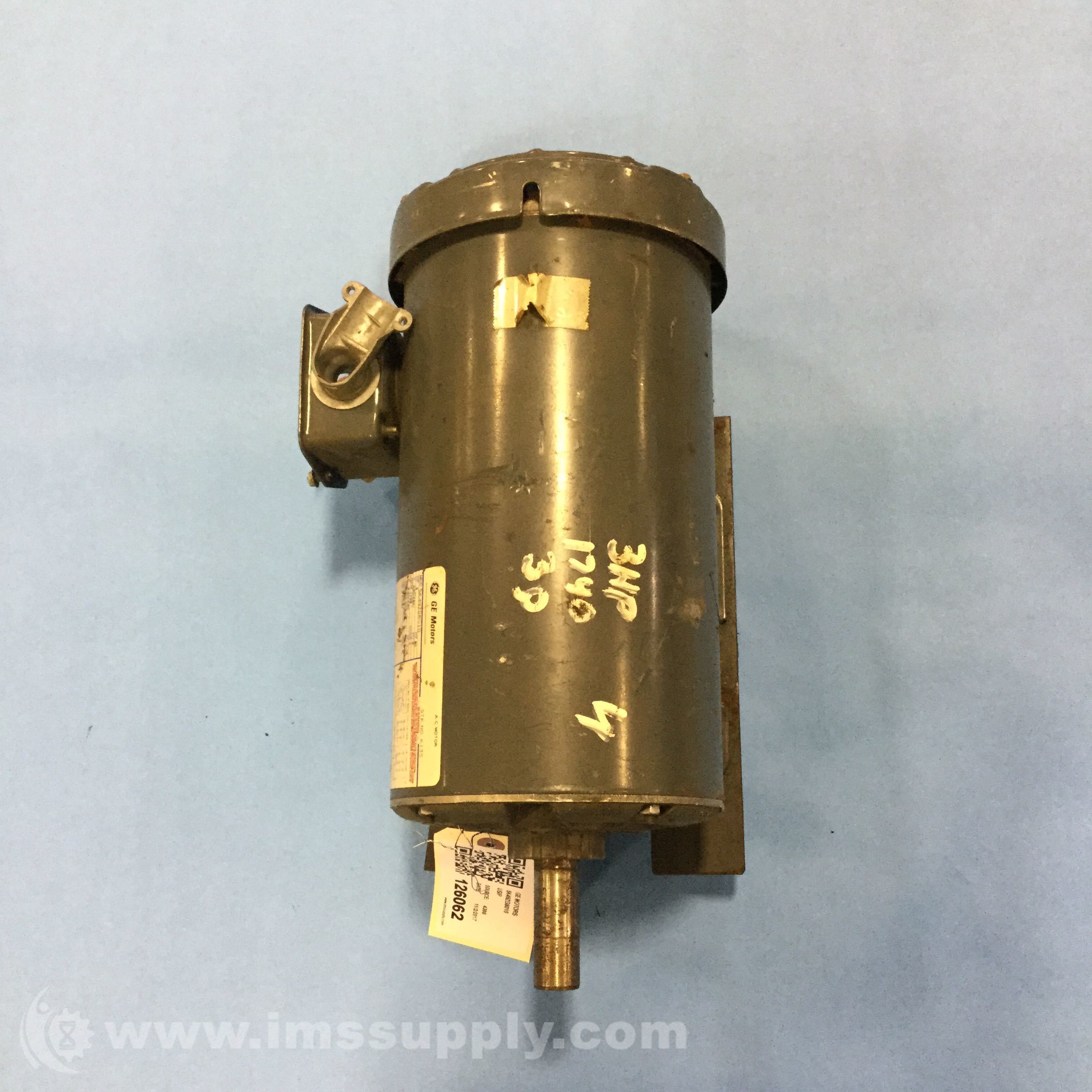 GE Motors 5K49ZG8010 Electric Motor - IMS Supply