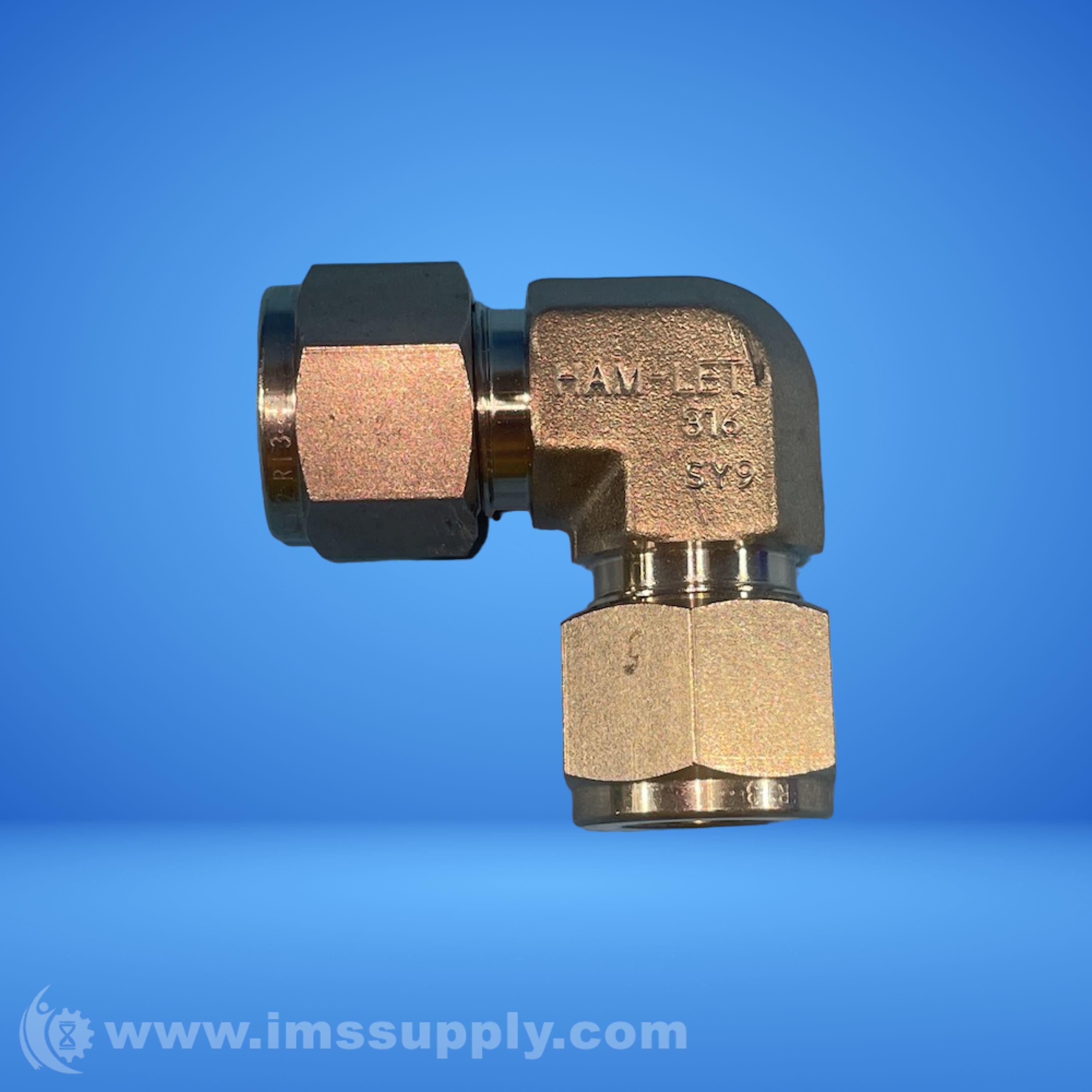 HamLet Group Tube Union 90 Degree Elbow Fitting IMS Supply
