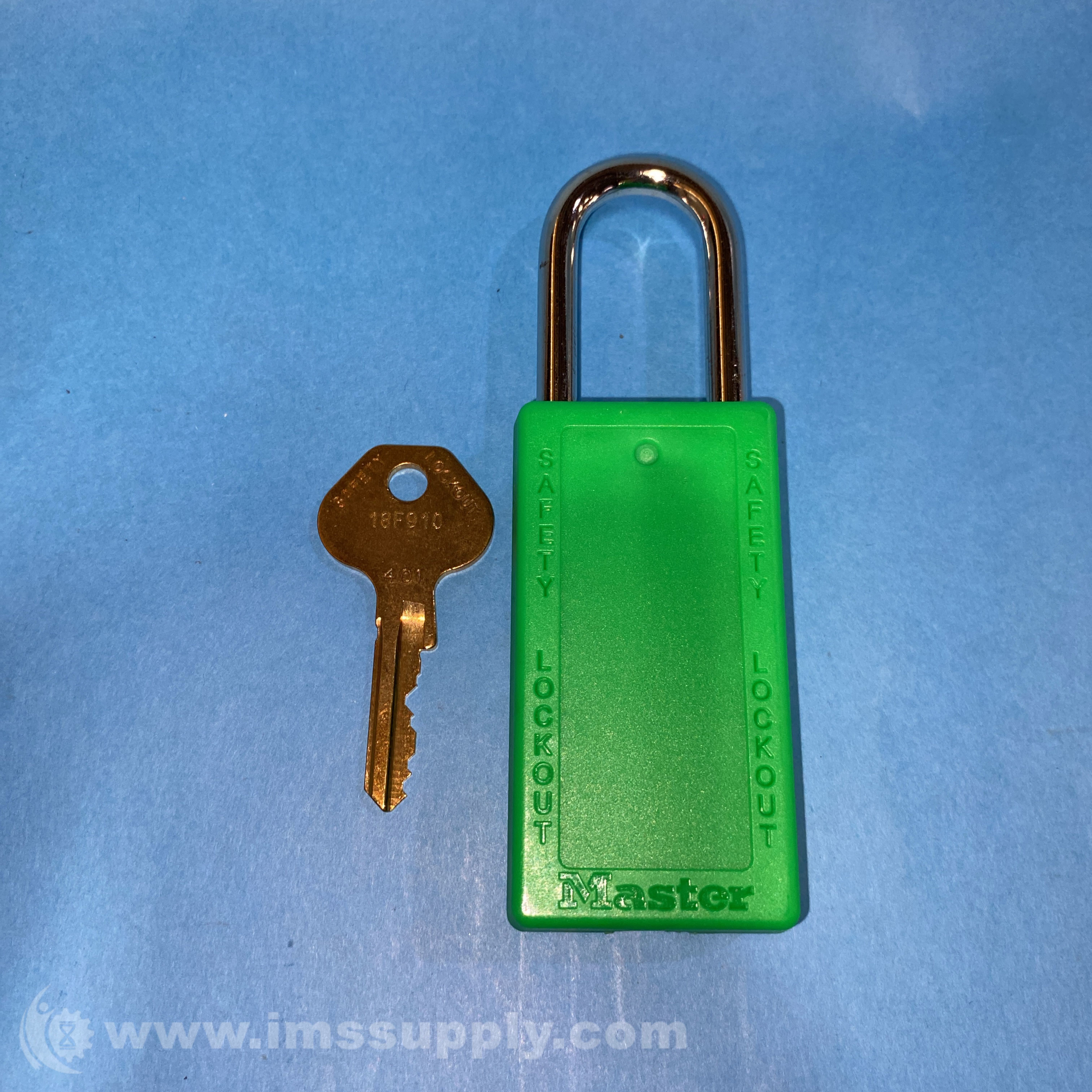 Master Lock 411GRN Lockout Tag Padlock - IMS Supply