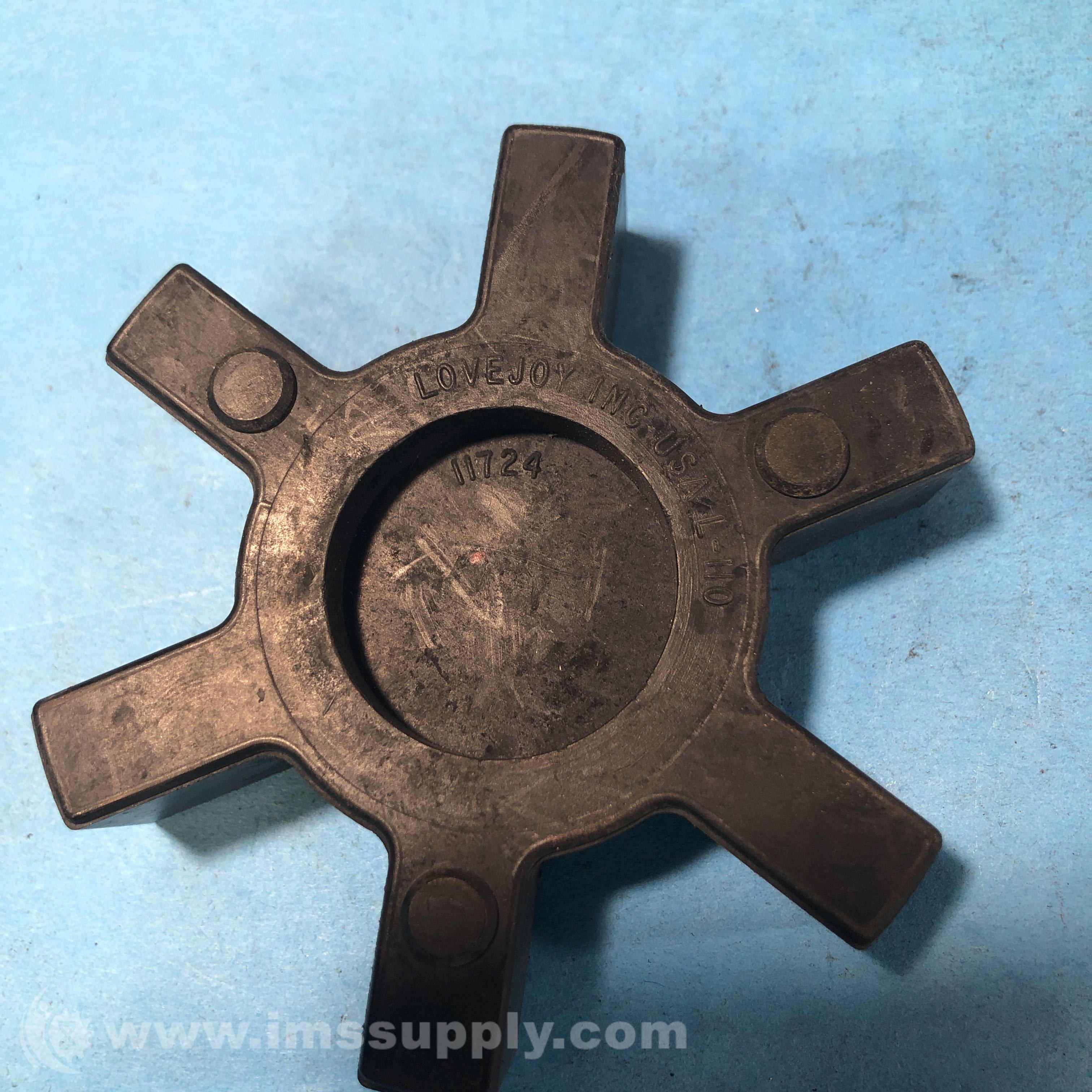 Lovejoy L110 11724 Black Rubber Spider Coupling Insert IMS Supply