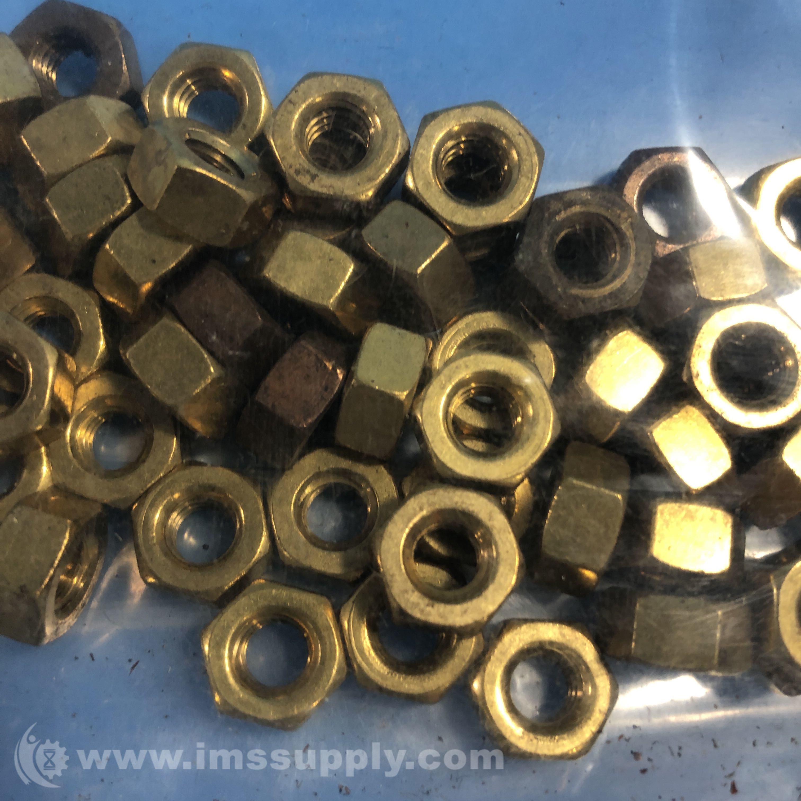 Bronze Hex Nut Bag of 63 IMS Supply