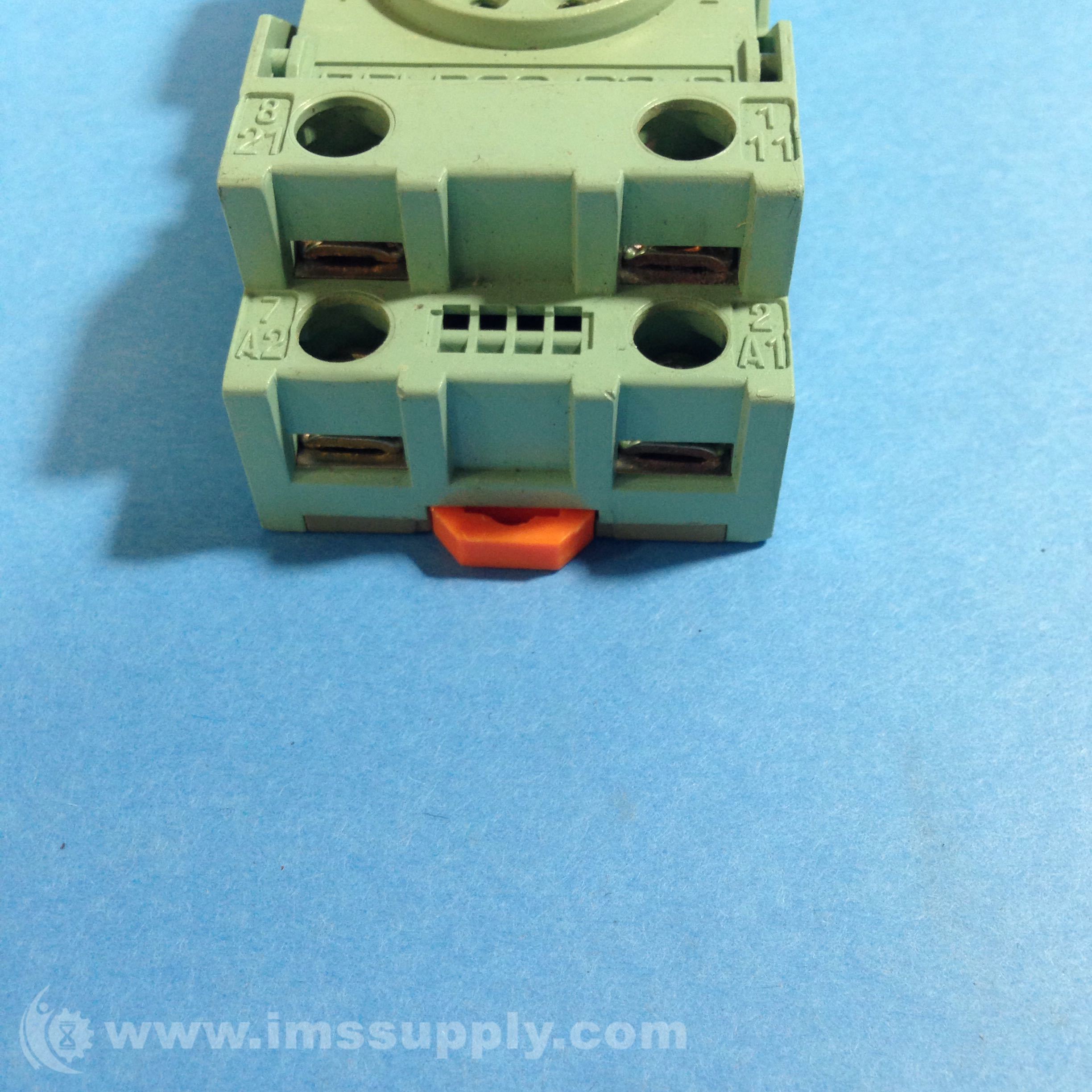 Turck S2-S Relay Socket, Two Pole, Two Level, 8 Pin - IMS Supply
