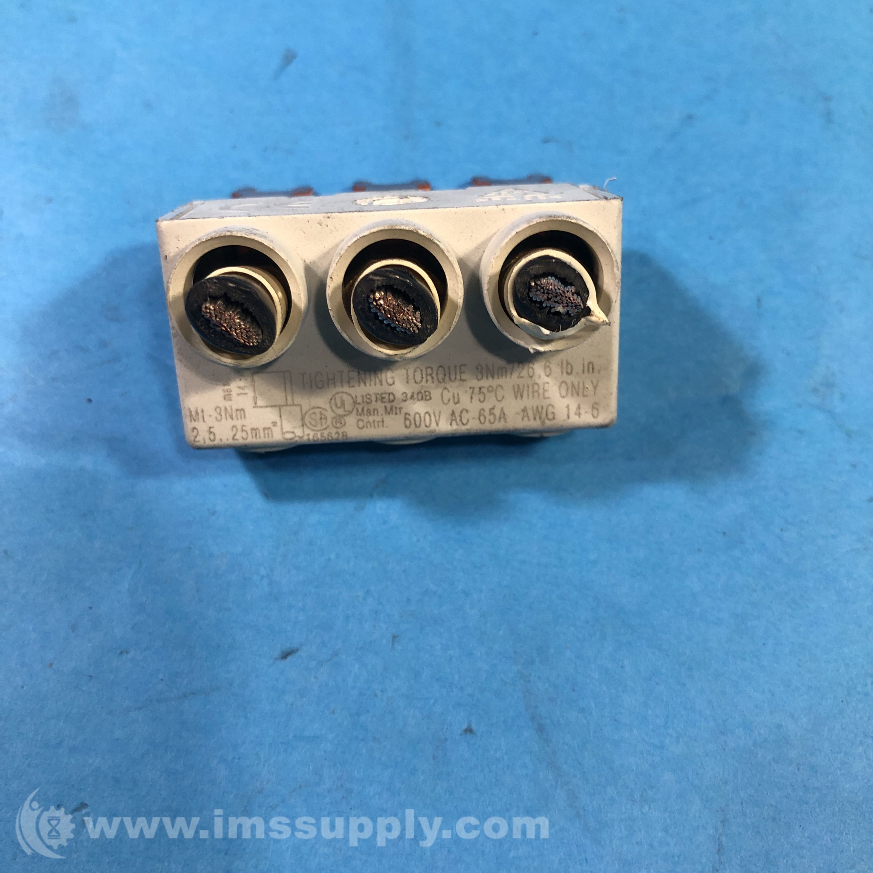 Eaton Corporation BK25/3-PKZ0 Connector Feeder Terminal - IMS Supply