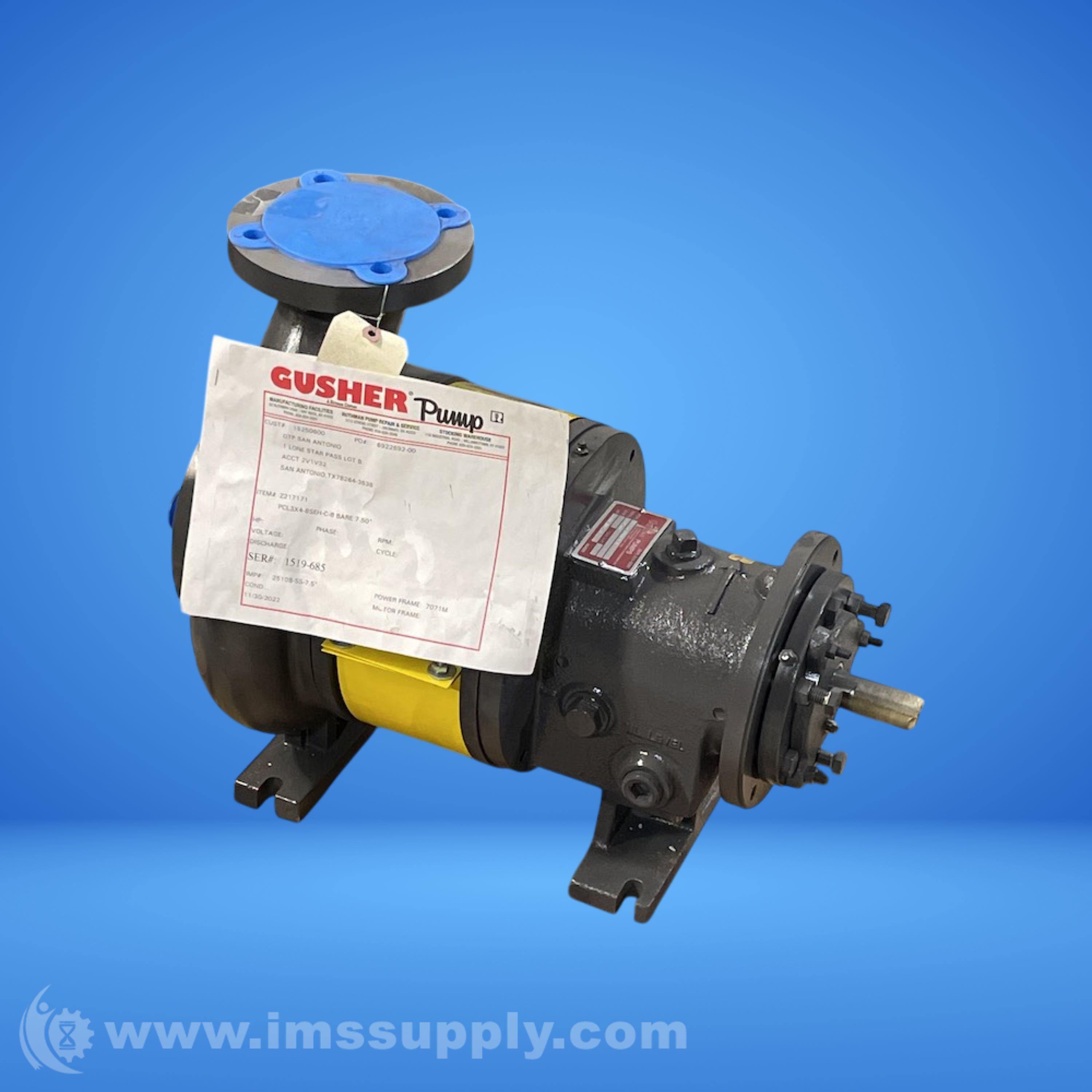 Gusher Pumps PCL3X48SEHCB Cooling Pump IMS Supply