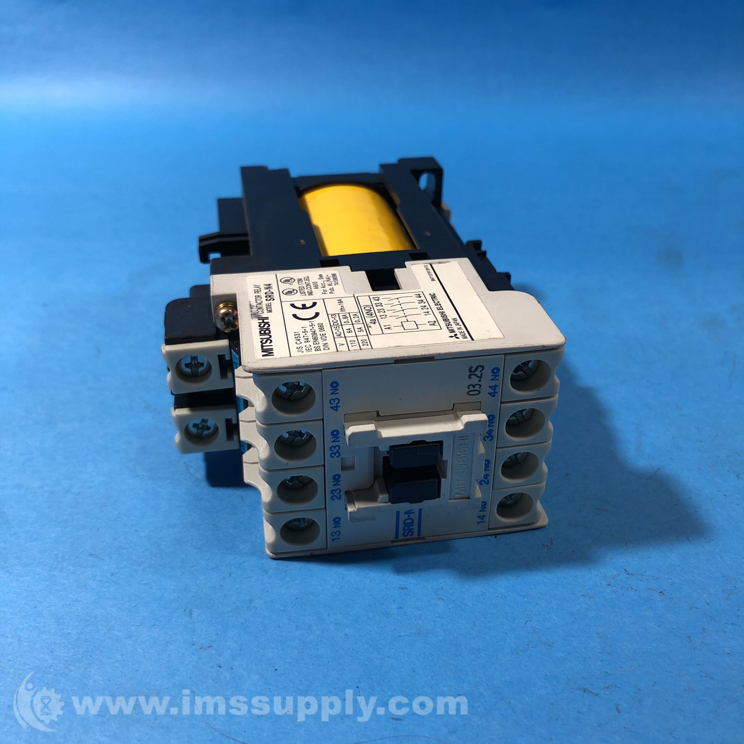 Mitsubishi Electric SRD-N4-4A Contactor Relay - IMS Supply