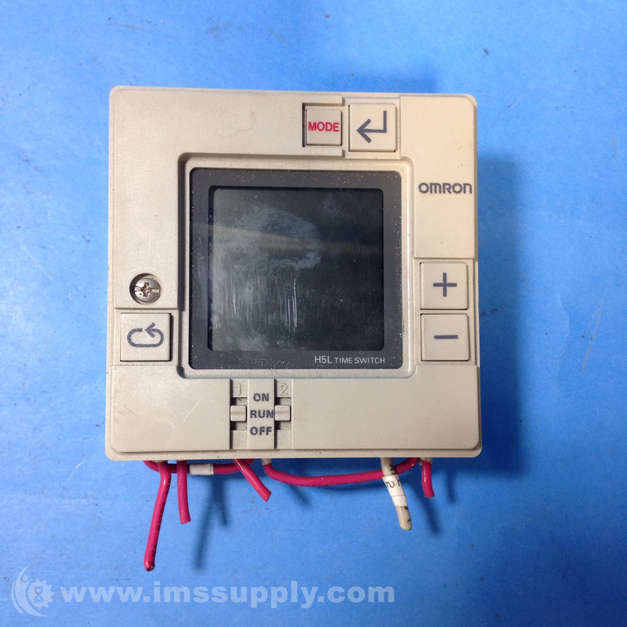 Omron H5LA Time Switch 100240VAC IMS Supply
