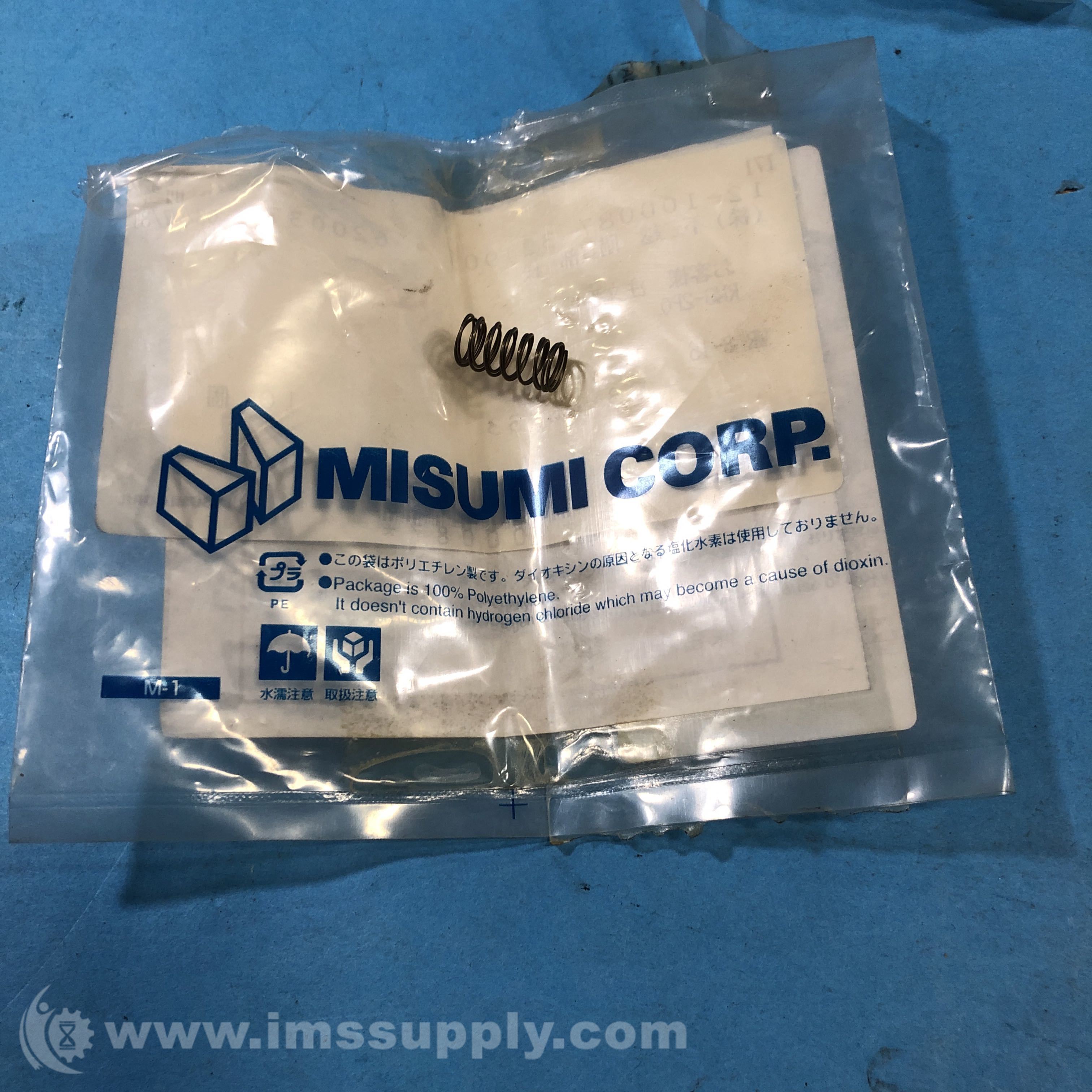 Misumi WR8-15 Round Wire Coil Spring - 60% Deflection, WR Series - IMS ...