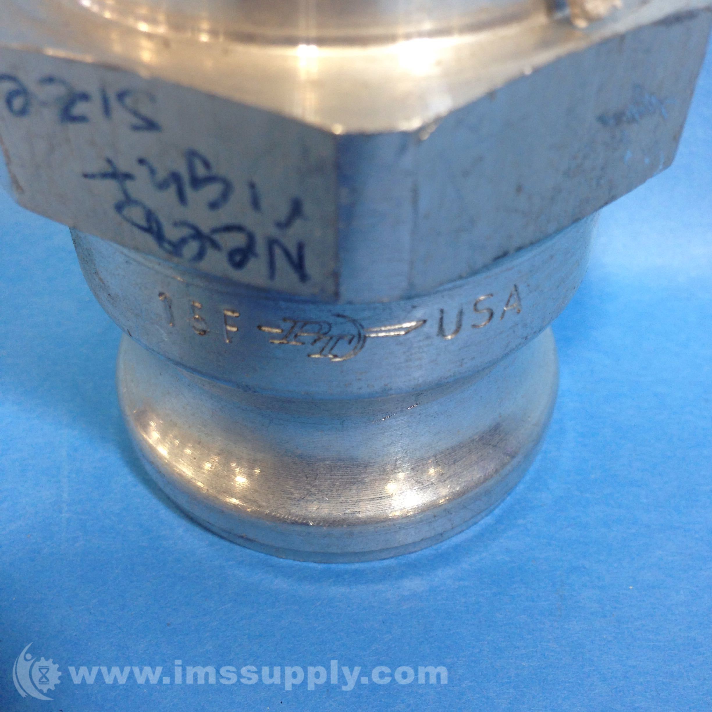 Pt Coupling 1000615 Coupling Brass 1/2 Adapter x Male NPT IMS Supply