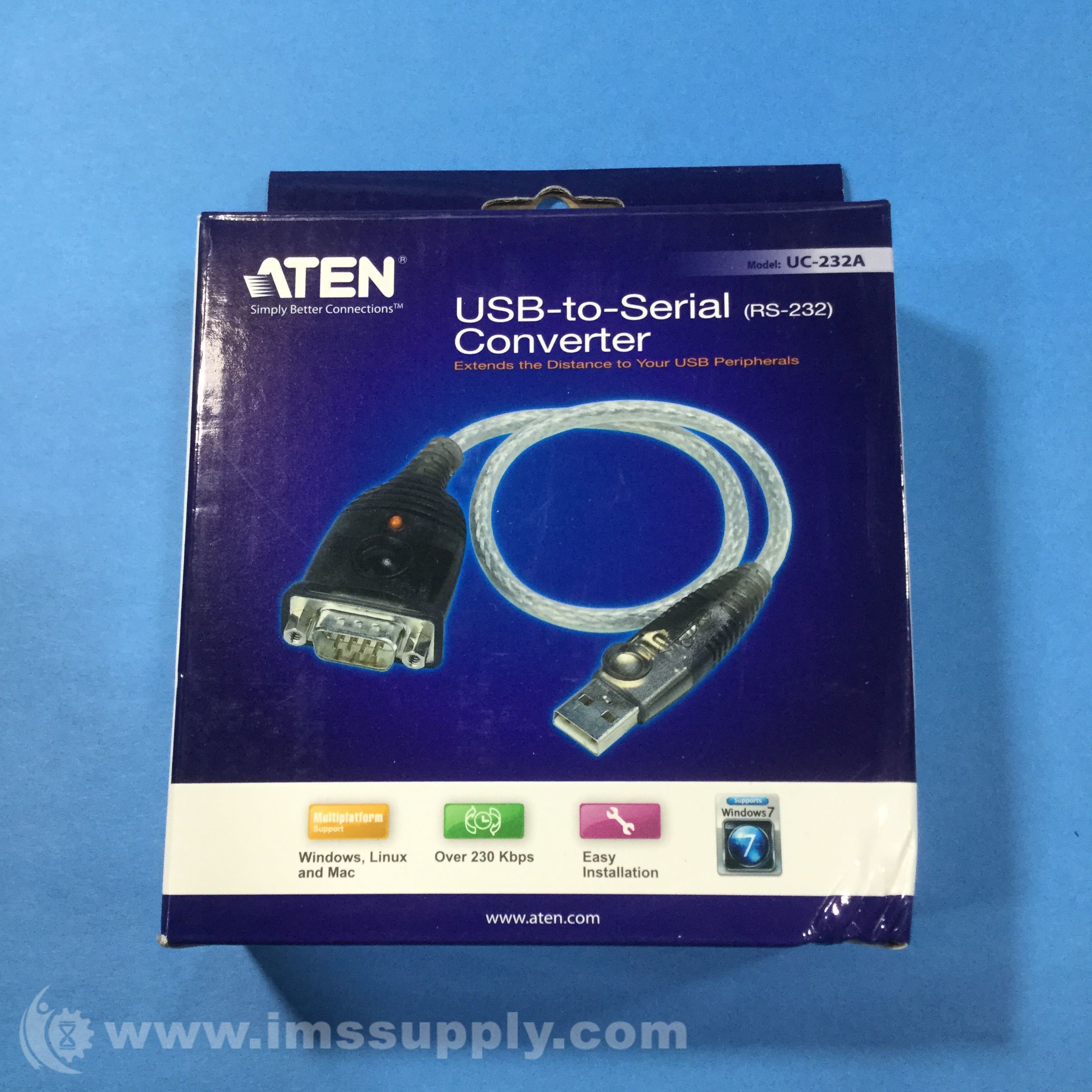 Aten UC-232A USB to RS-232 Adapter - IMS Supply