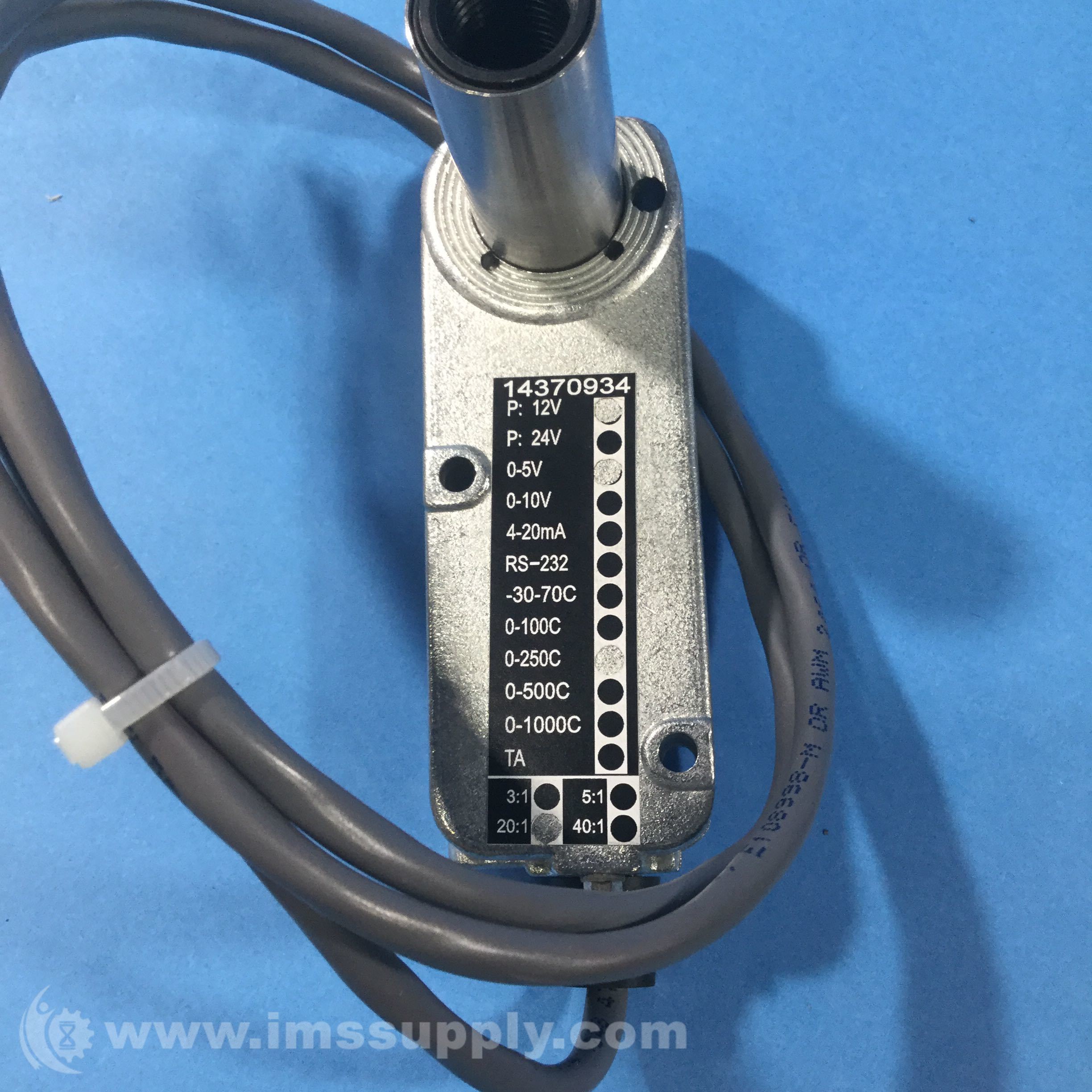 Omega OS35-20-5V-250C-12V Infrared Temperature Sensor - IMS Supply