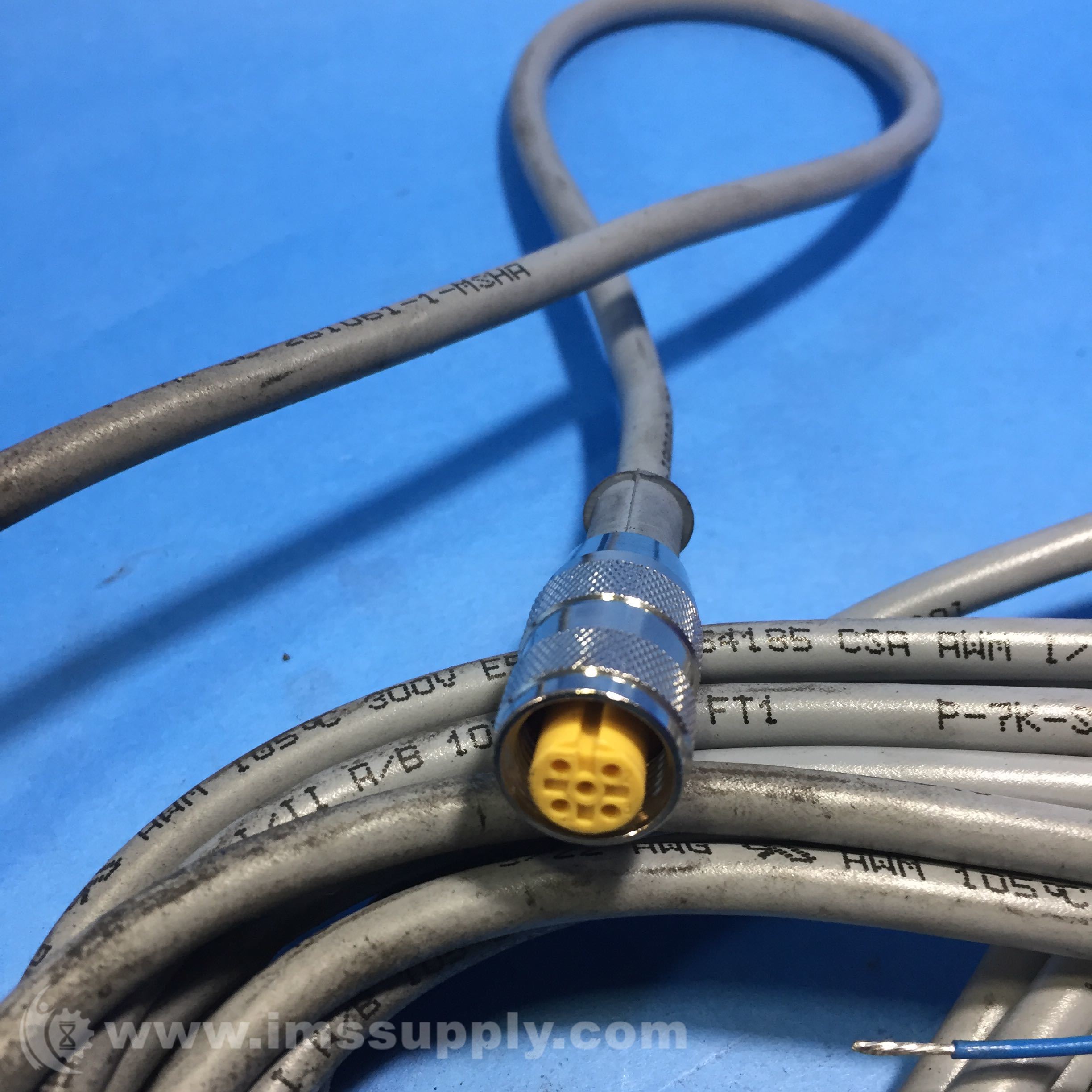 Turck P-7K-SC-261061-1-MSHA Connector Cable, 7 FT LG - IMS Supply