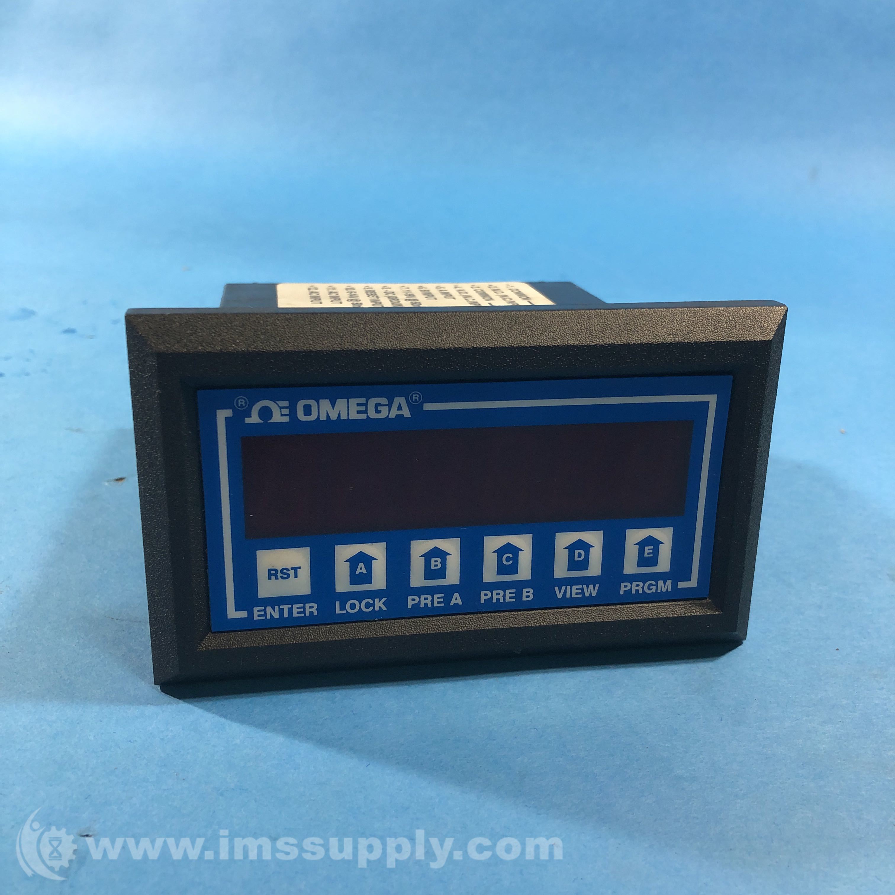 Omega DP-F76 Frequency Input Ratemeter/Totalizer, 6 Digits Displa - IMS ...