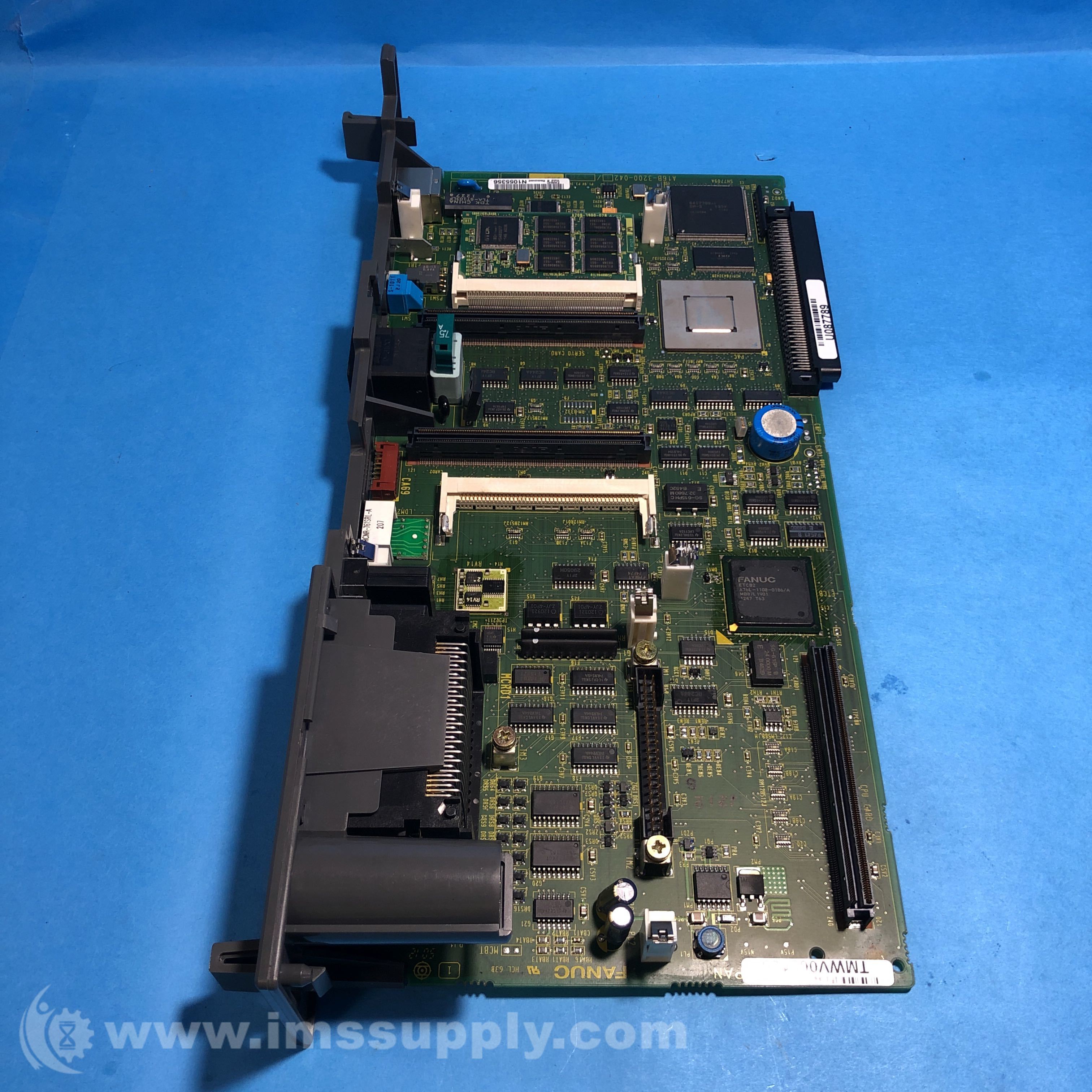 6A031 A16B-3200-0231 01A プロセスボード 動作保証 Fanuc A16B-3200-0421 18i Standalone CPU Card - IMS Supply