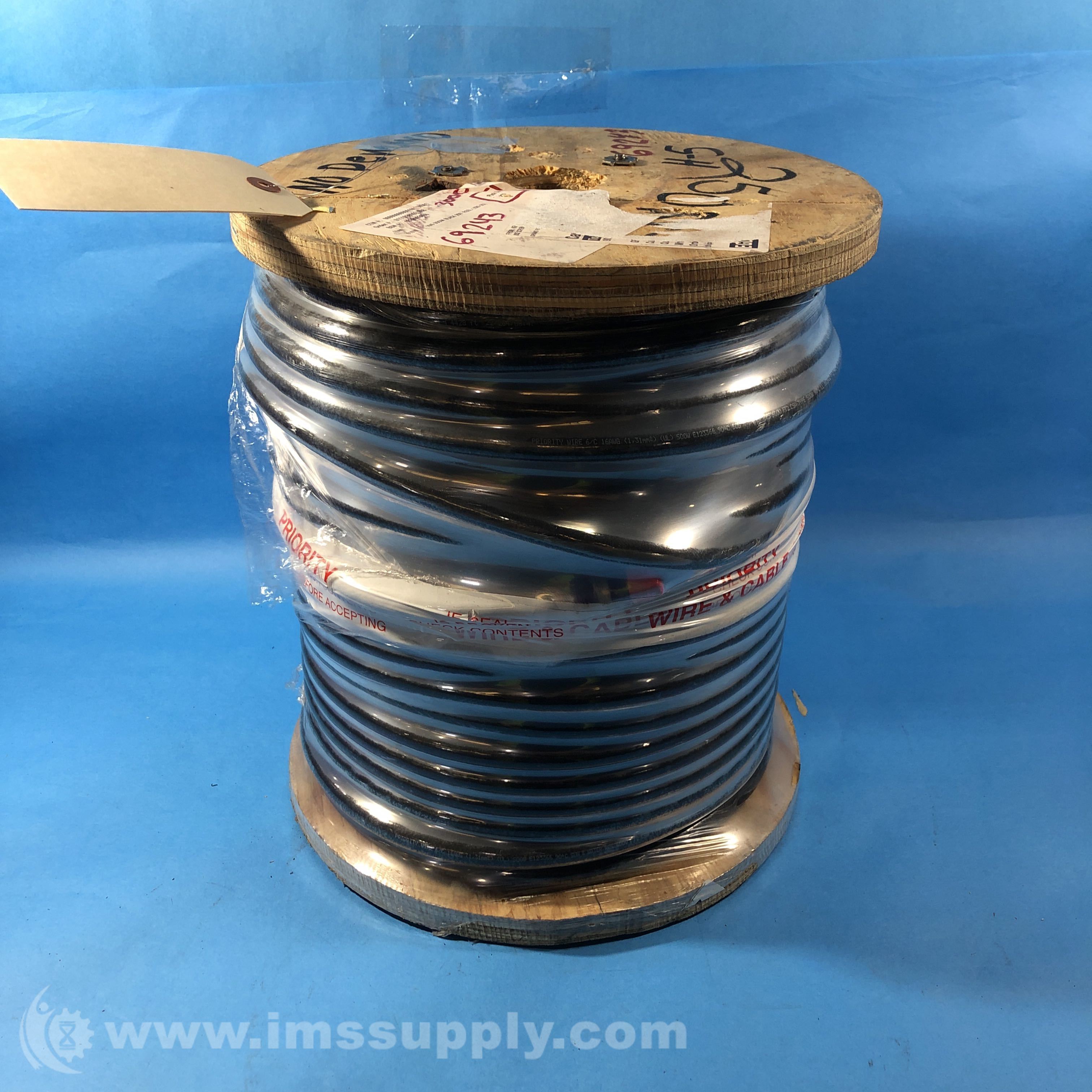 Priority Wire & Cable, Inc. 16/6 S00W Jacket Power Cable - IMS Supply