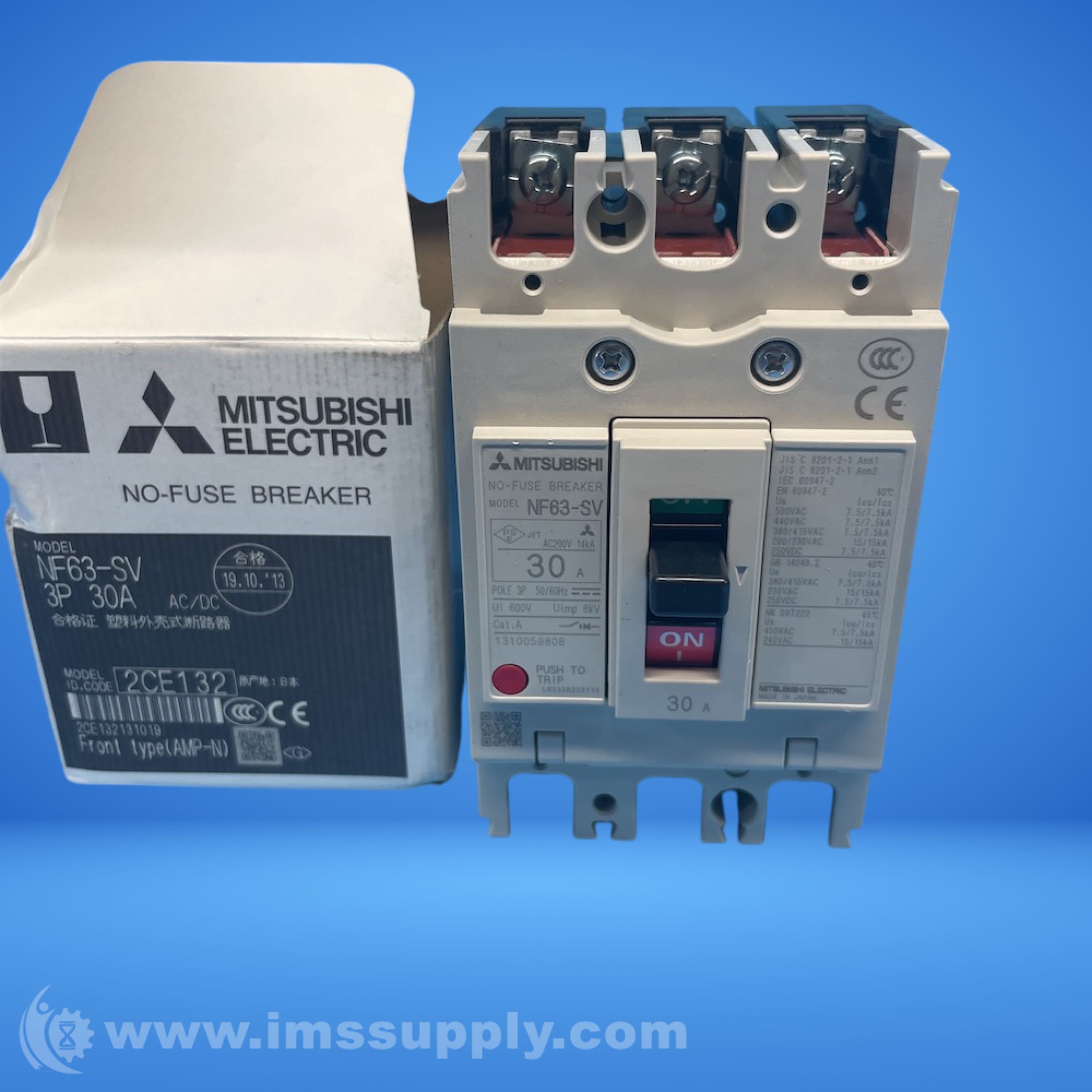 Mitsubishi Electric NF63-SV Circuit Breaker - IMS Supply