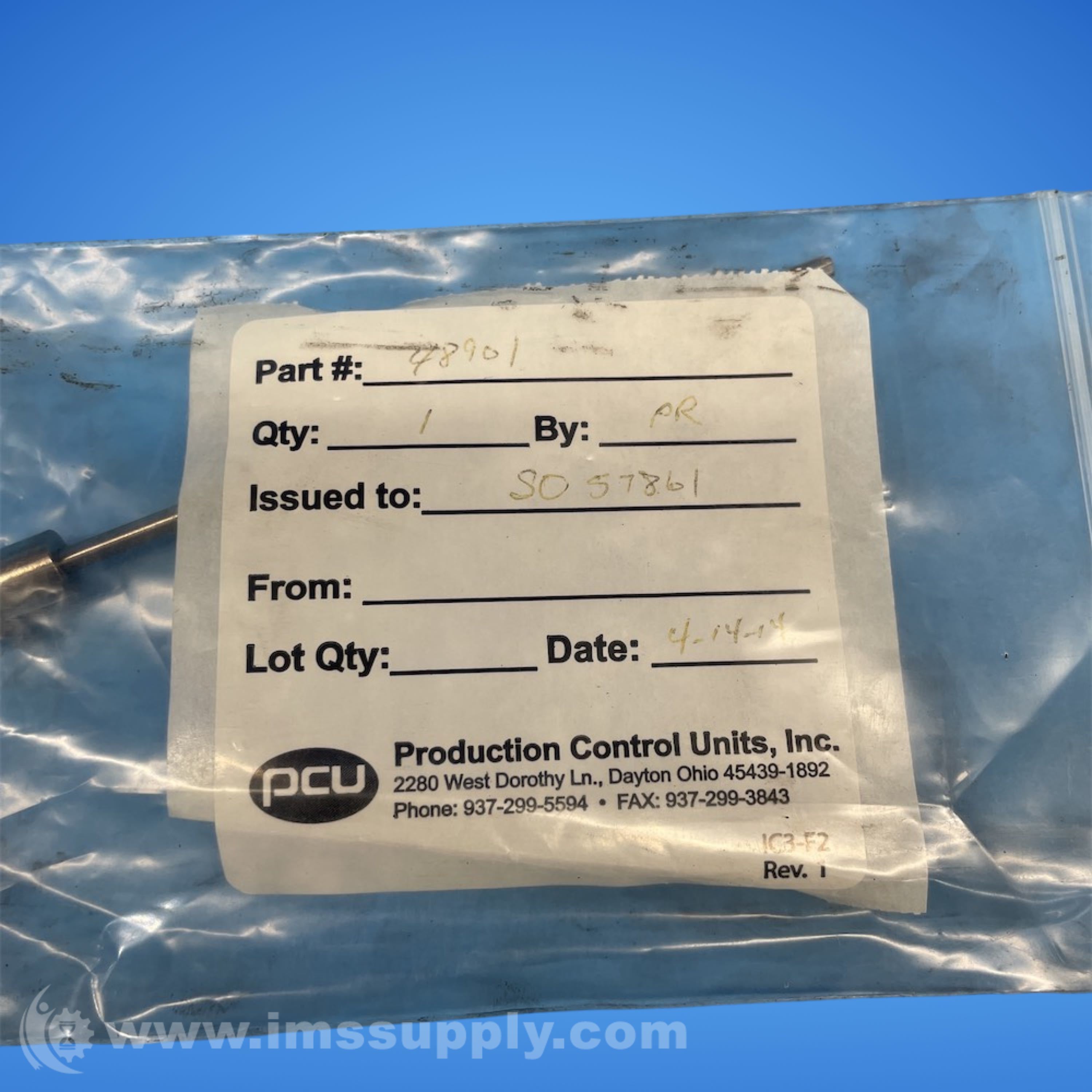 PCU 48901 Metal Carb Cab Rod - IMS Supply