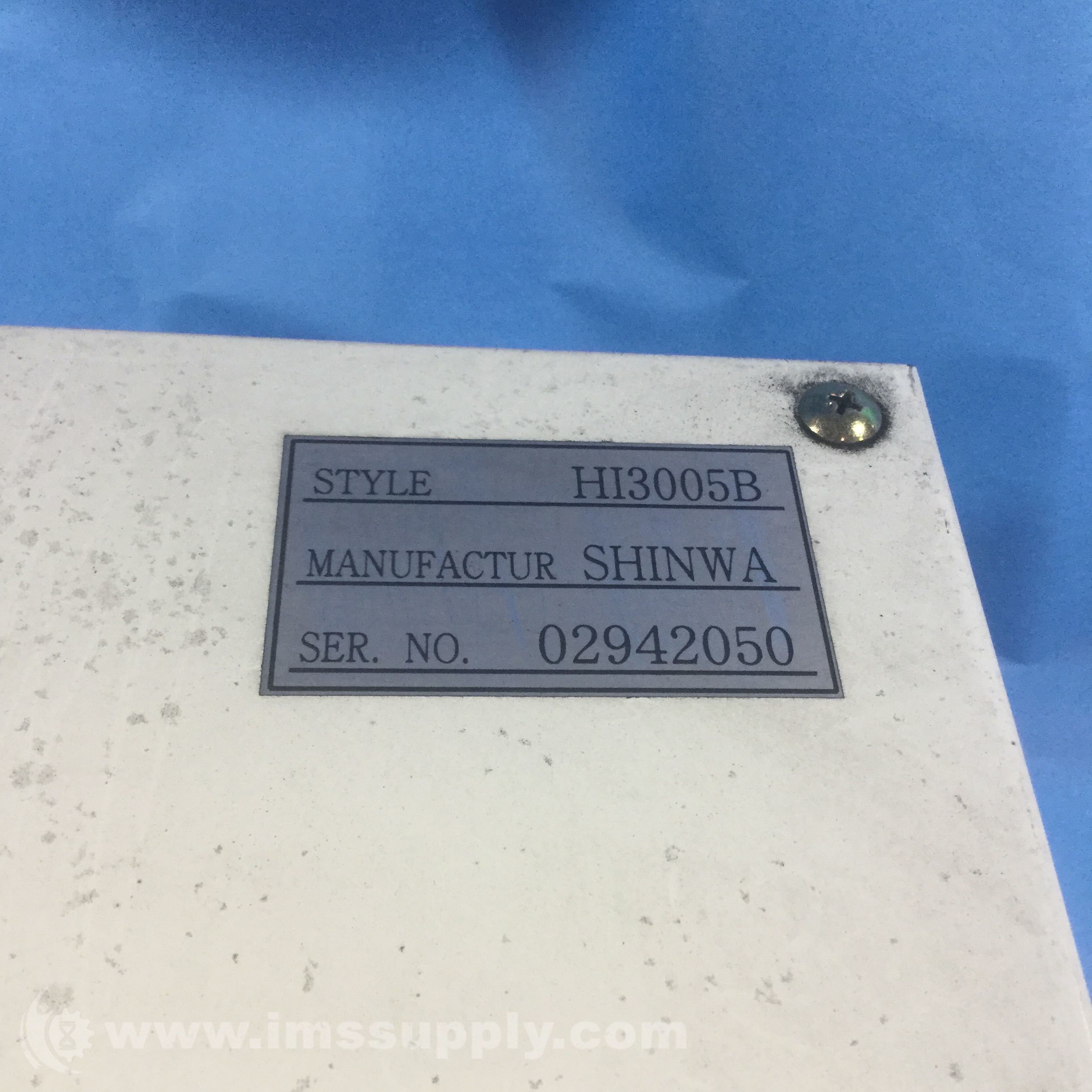 Shinwa HI3005B Robot Junction Box - IMS Supply
