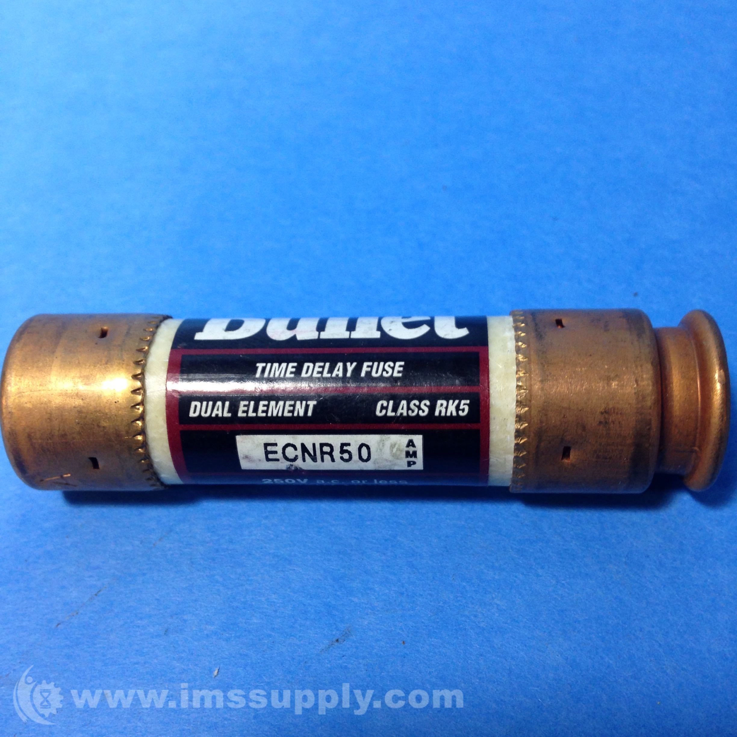 Edison Fuse ECNR50 Time Delay Fuse Dual Element Class RK5 IMS Supply
