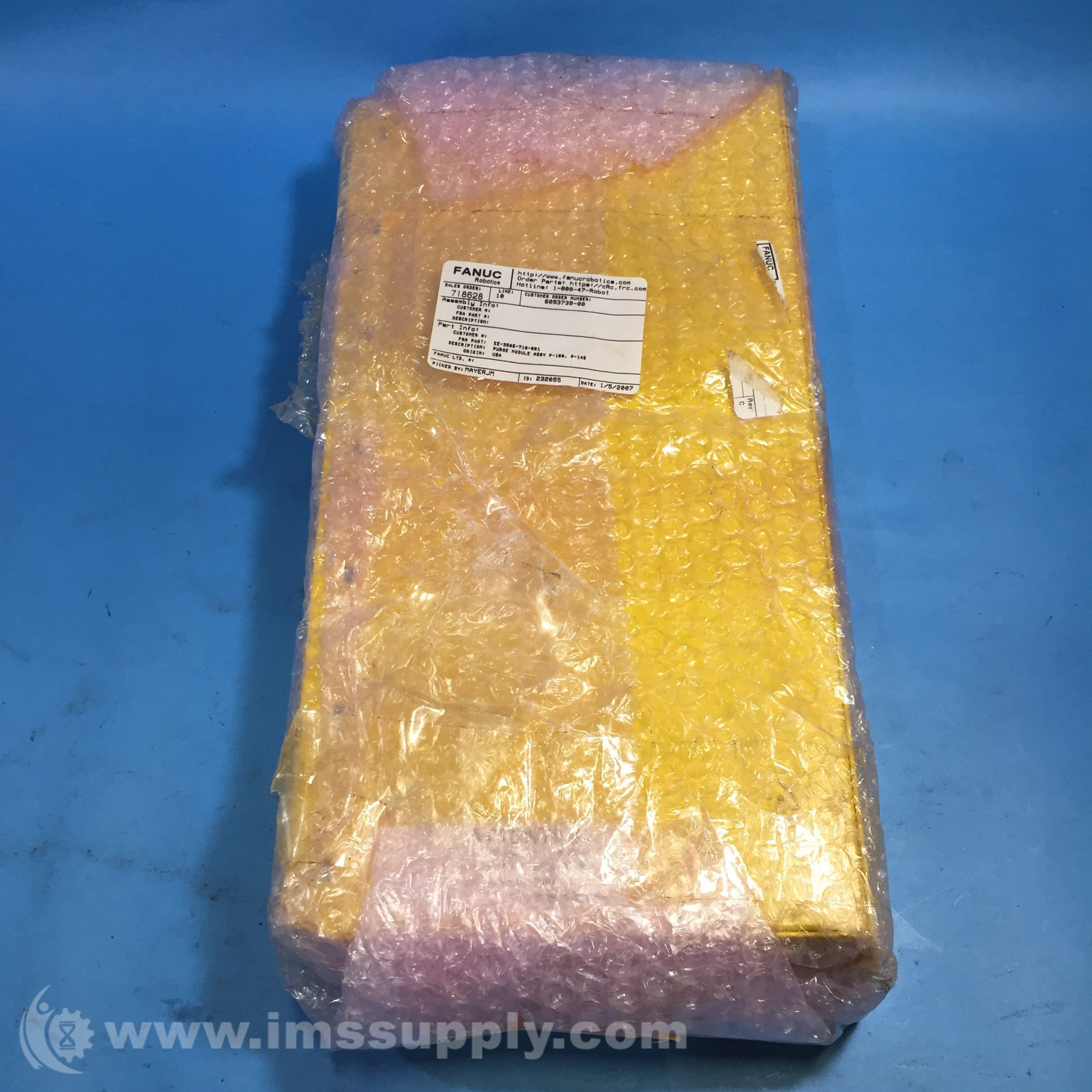 Fanuc EE-3505-710-001 Purge Module Assembly - IMS Supply