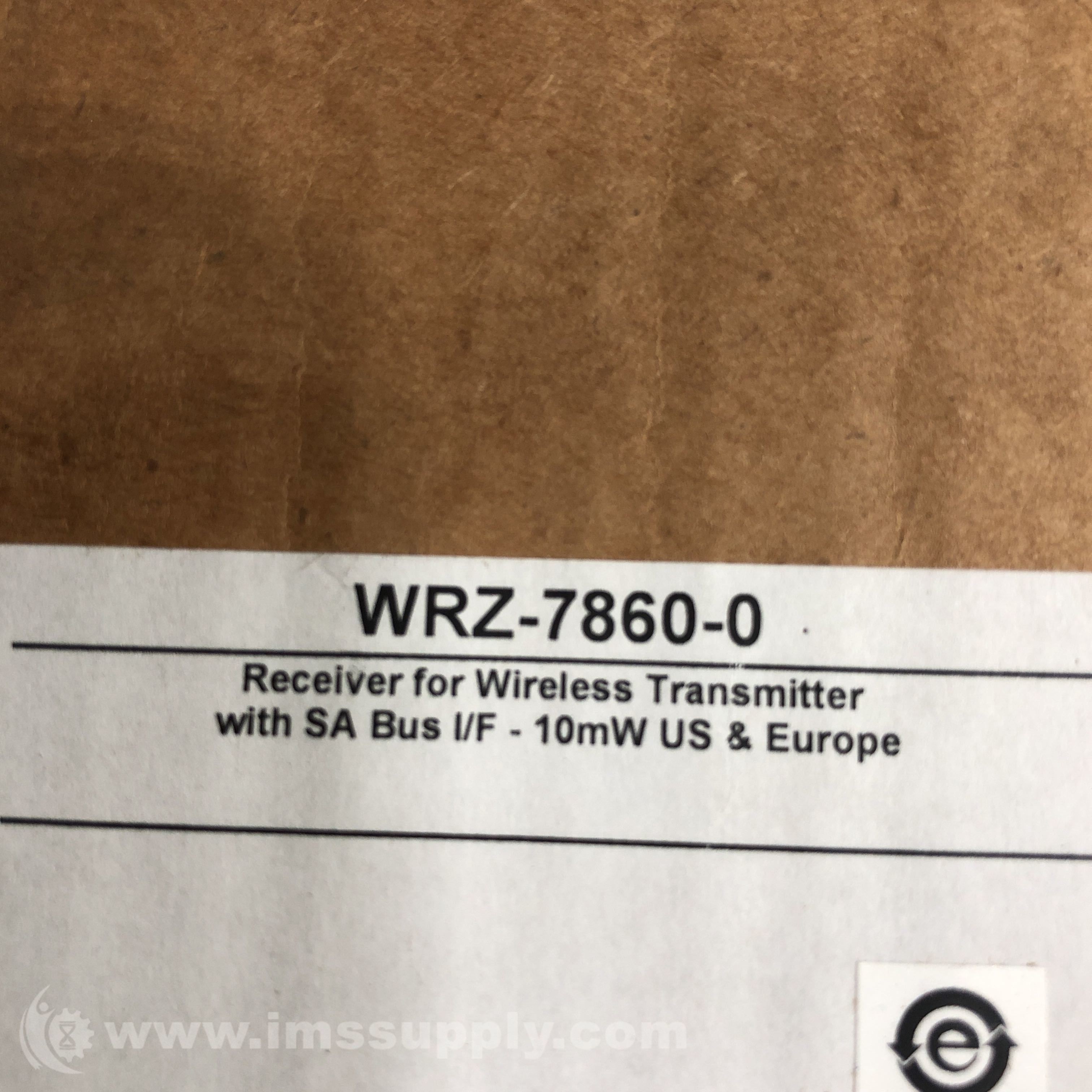 Johnson Controls WRZ-7860-0 Wireless Transmitter with SA Bus I/F - IMS ...