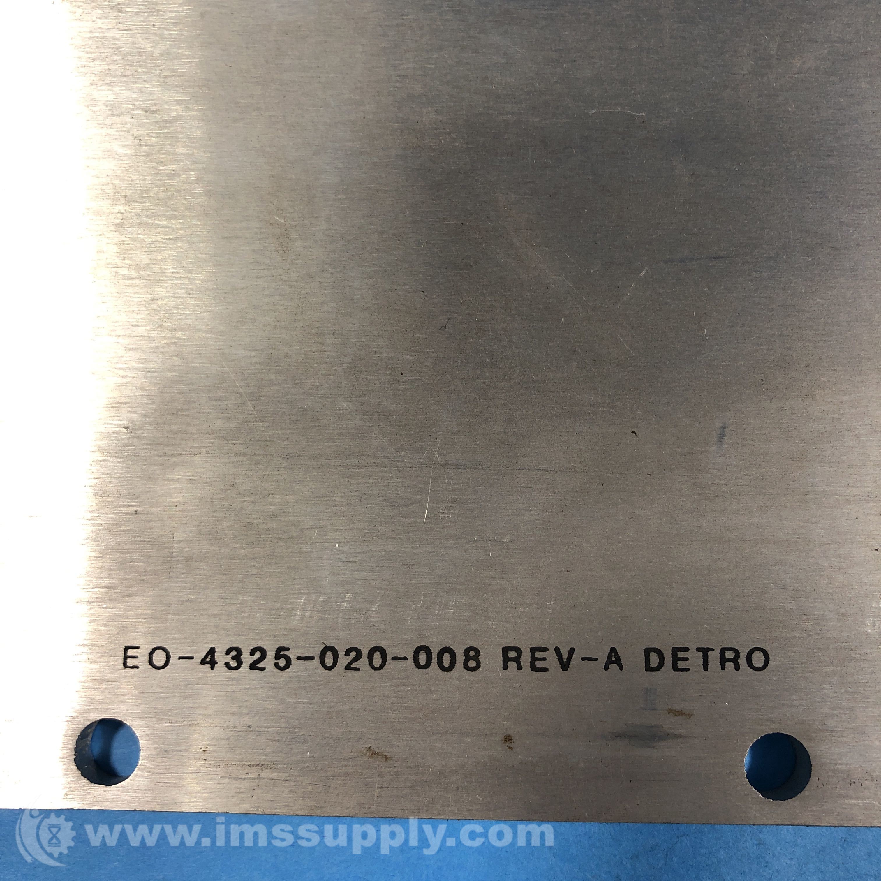 Detro Mfg EO-4325-020-008 Revision A Steel Access Door Panel - IMS Supply