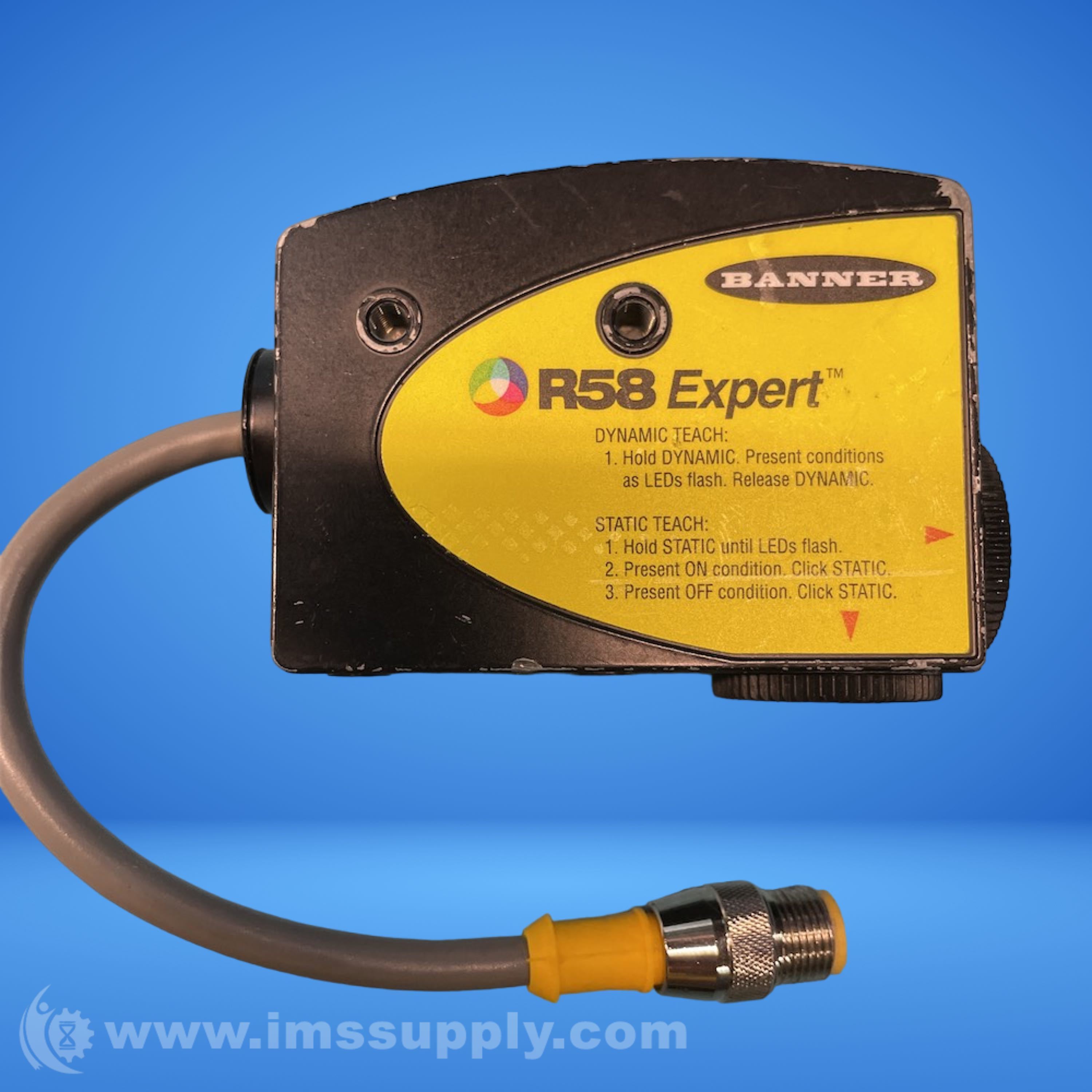 Banner Engineering Corp. R58ECRGB2Q Photoelectric Sensor - IMS Supply