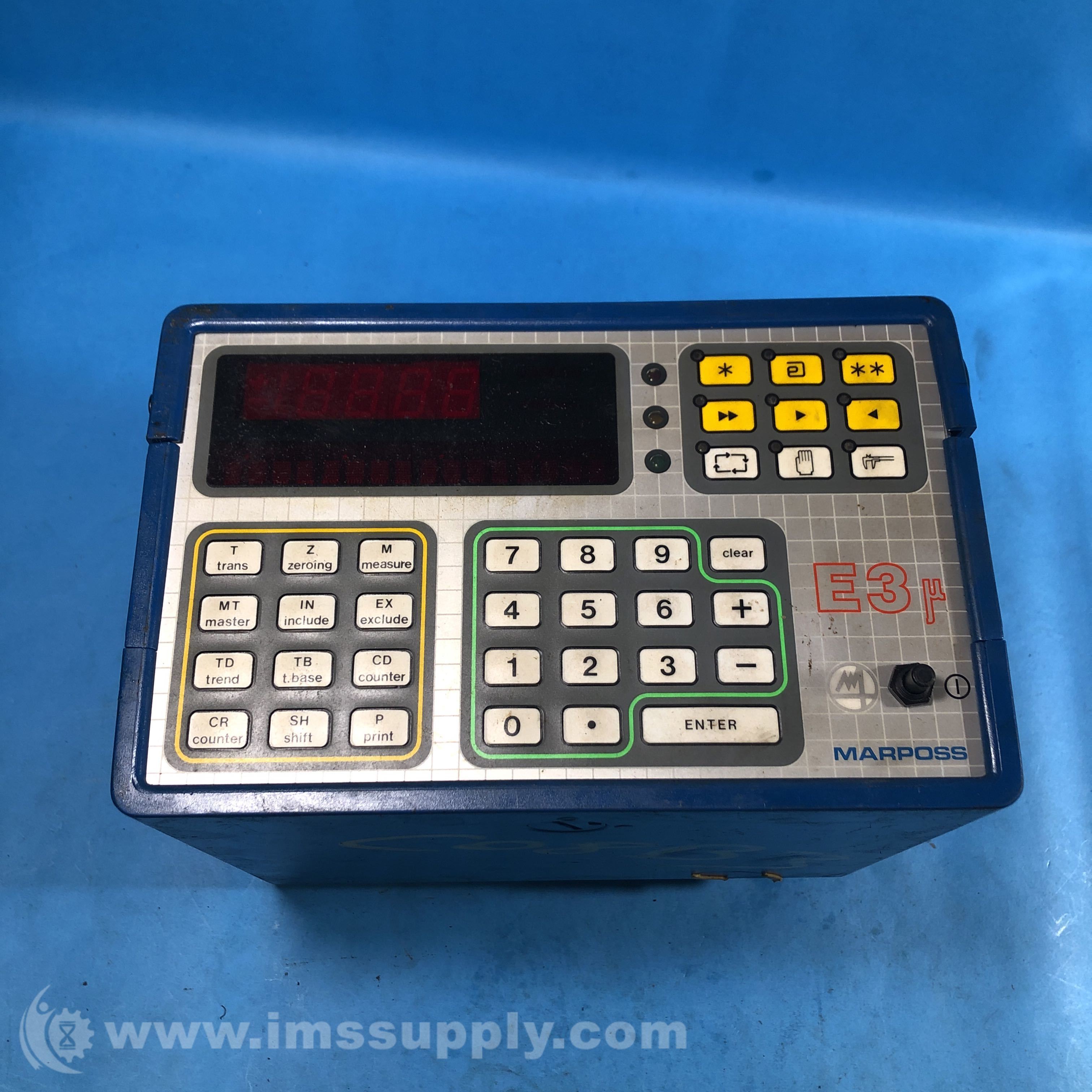 Marposs E3 IMS Supply