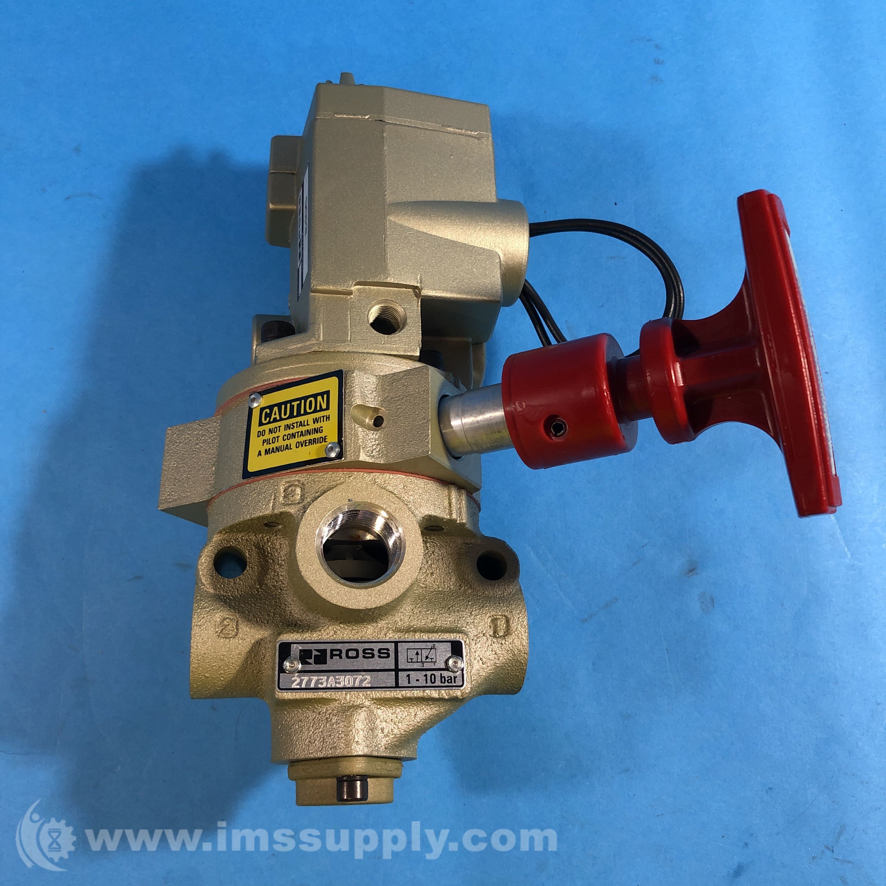 Ross 2773A3072 Solenoid Lockout Pilot Valve IMS Supply