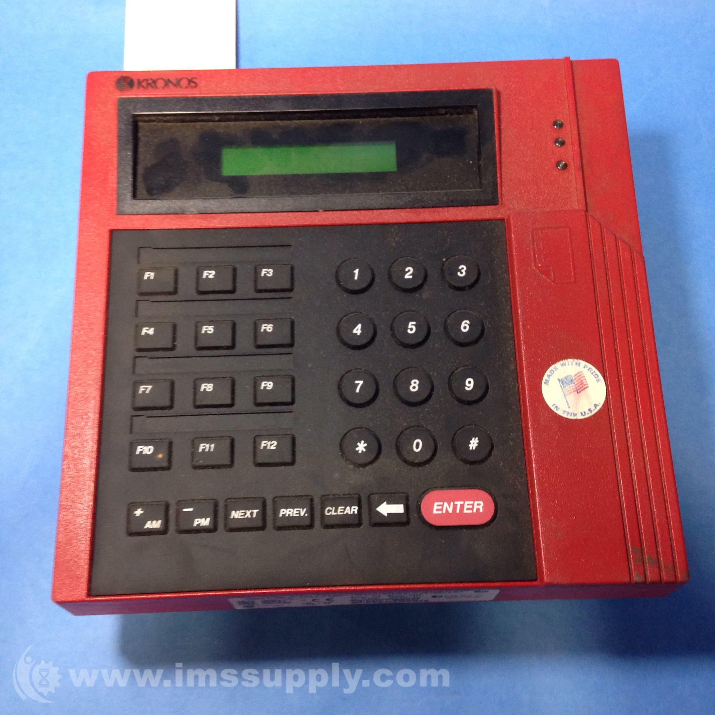 Kronos 8600615011 Time Clock IMS Supply